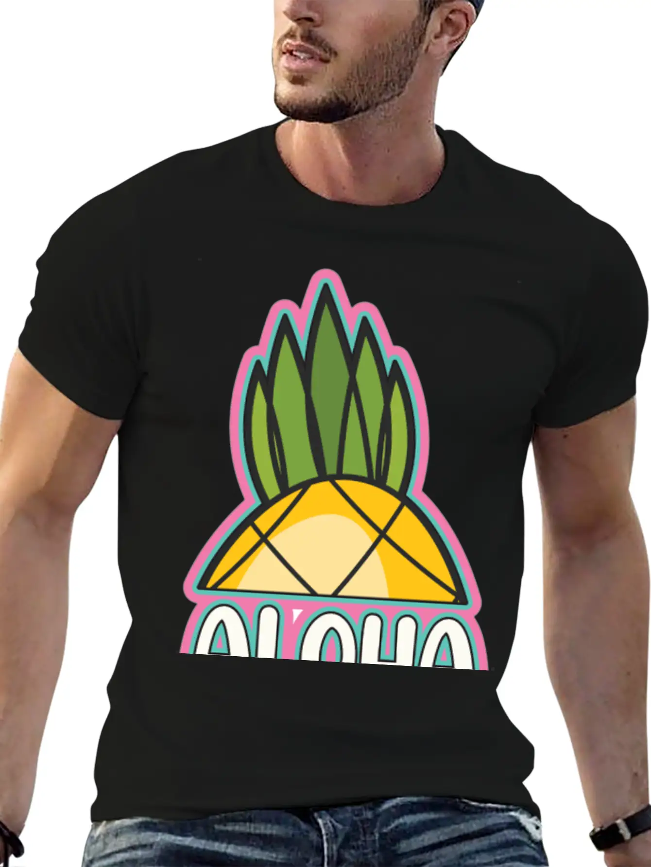 Sticker Fanny,Cute Sticker Casual Graphic T-Shirt – Simple And Comfortable Daily Wear