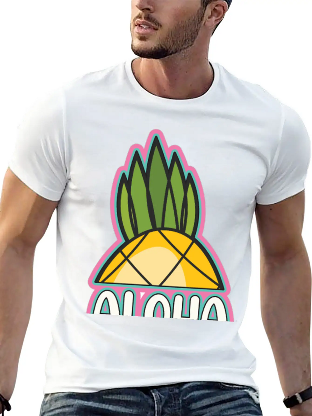 Sticker Fanny,Cute Sticker Casual Graphic T-Shirt – Simple And Comfortable Daily Wear