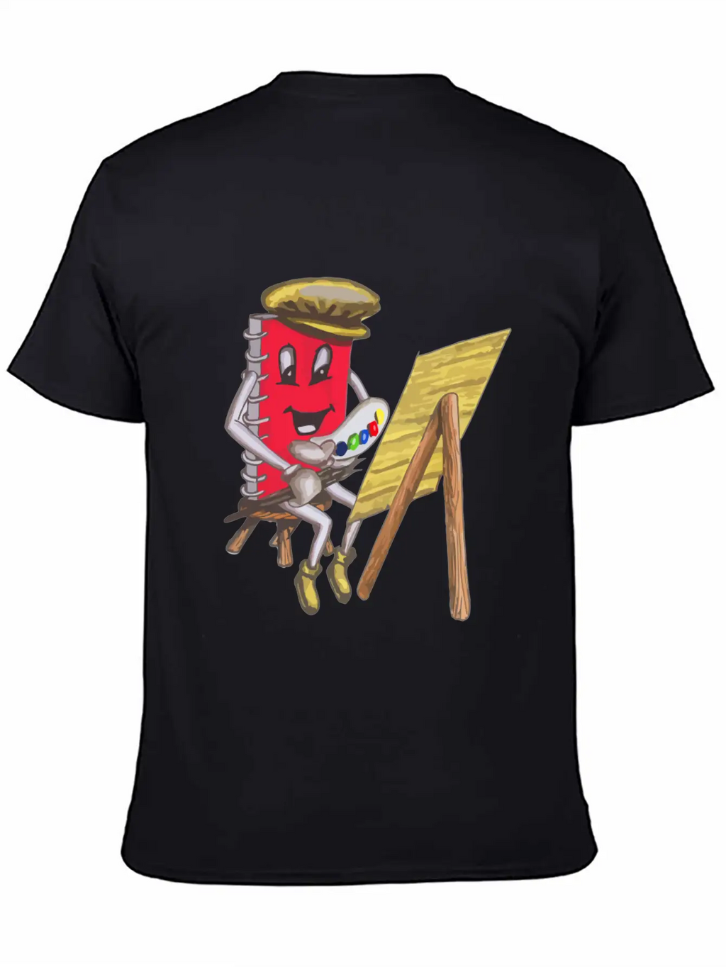 Sticky Note Block Art Draw Painting Funny Unisex Casual T-Shirt – Clean Design For Daily Comfort