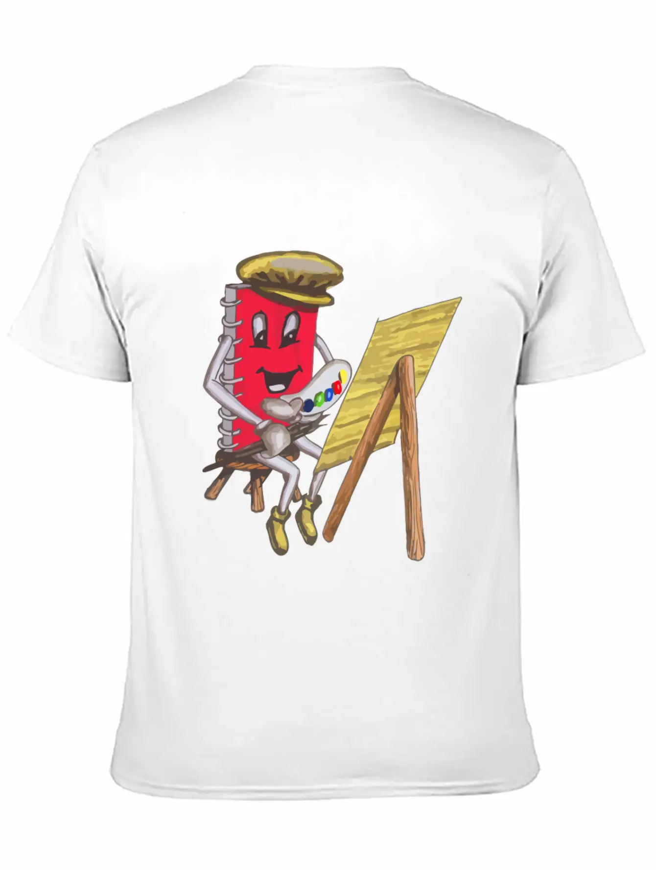 Sticky Note Block Art Draw Painting Funny Unisex Casual T-Shirt – Clean Design For Daily Comfort