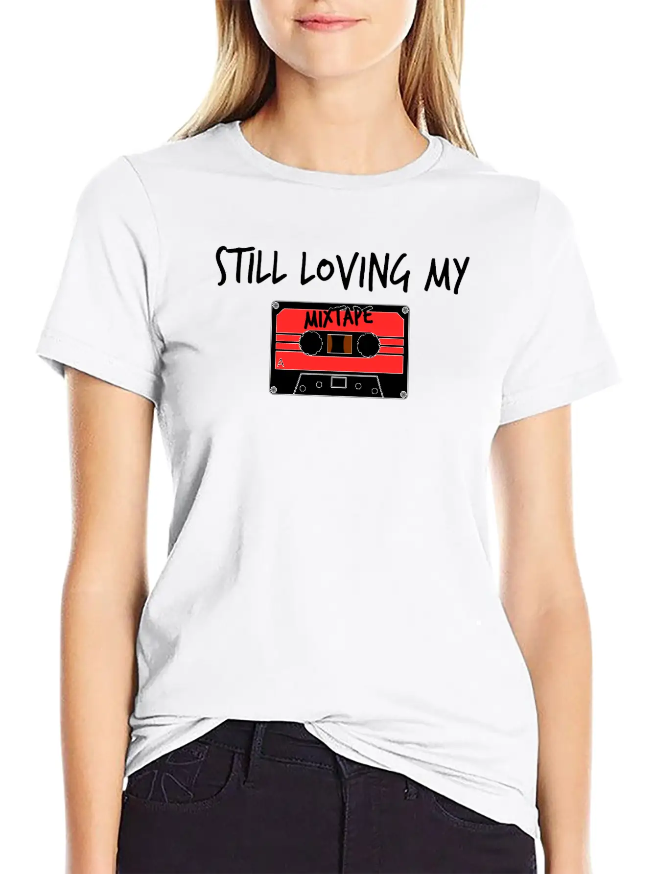 Still Loving My Mixtape Music Retro 80s 90s Tape Unisex Casual T-Shirt – Clean Design For Daily Comfort