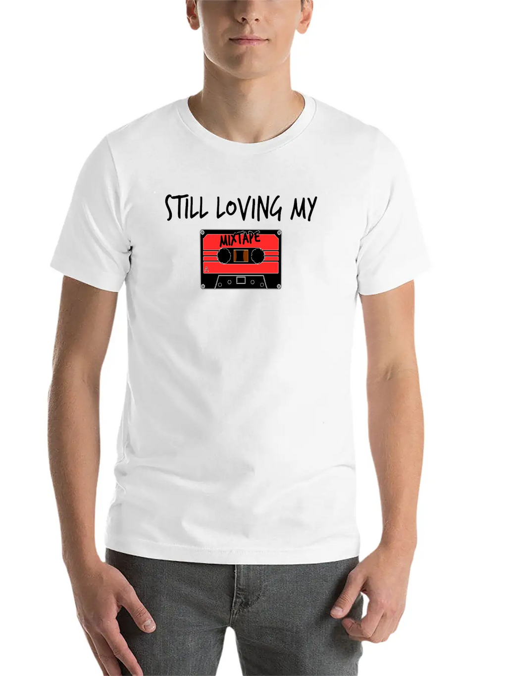 Still Loving My Mixtape Music Retro 80s 90s Tape Unisex Casual T-Shirt – Clean Design For Daily Comfort