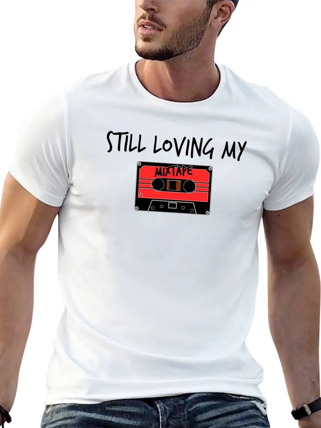 Still Loving My Mixtape Music Retro 80s 90s Tape Unisex Casual T-Shirt – Clean Design For Daily Comfort