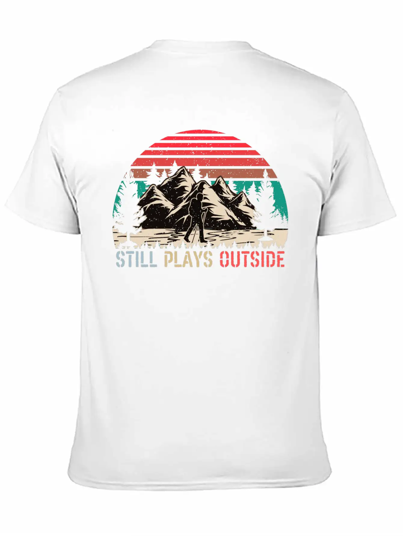 Still Plays Outside Breathable Soft Cotton T-Shirt – Timeless Casual Look