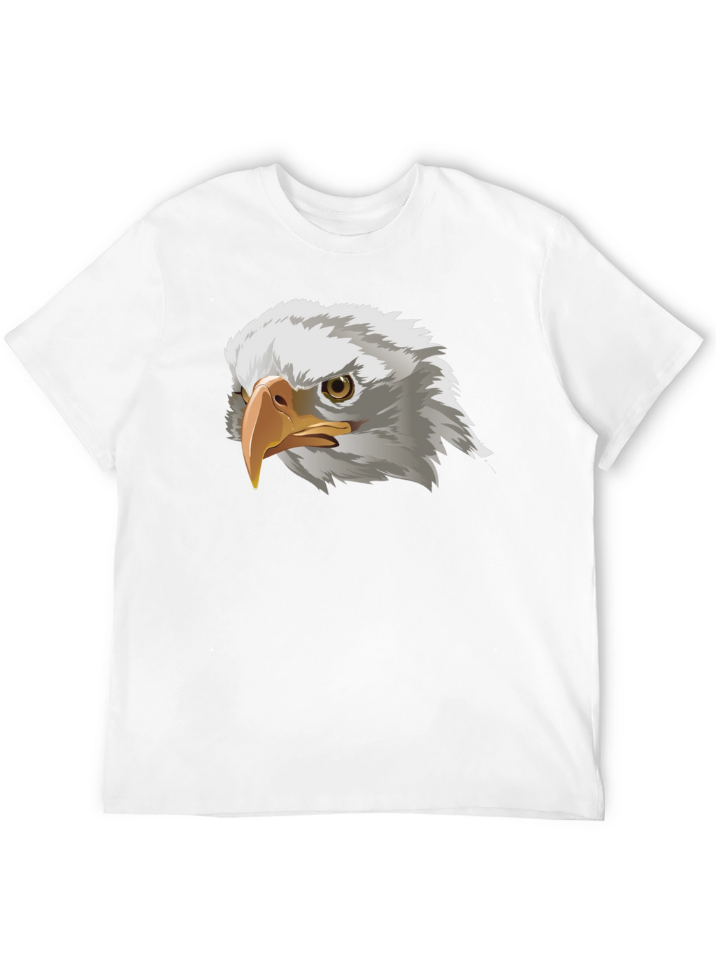 Bold Eagle Graphic Tee - Black