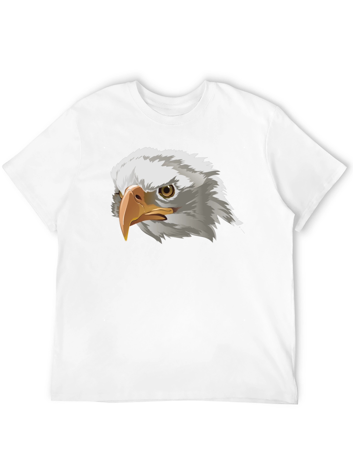 Bold Eagle Graphic Tee - Black