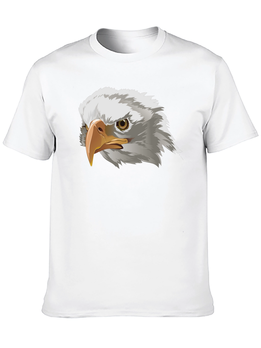 Bold Eagle Graphic Tee - Black