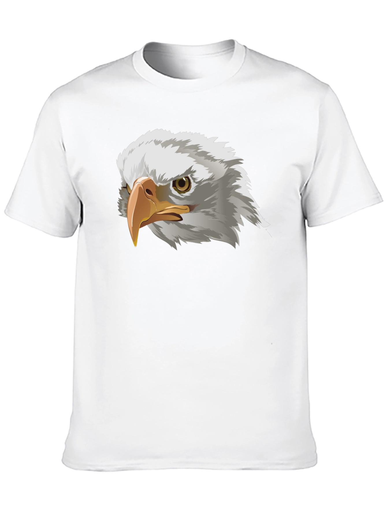 Bold Eagle Graphic Tee - Black
