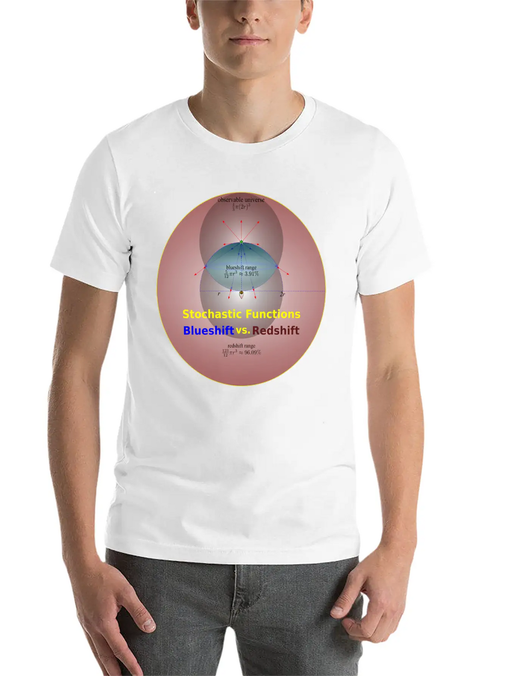 Stochastic Functions Of Blueshift Vs. Reds Unisex Casual T-Shirt – Clean Design For Daily Comfort