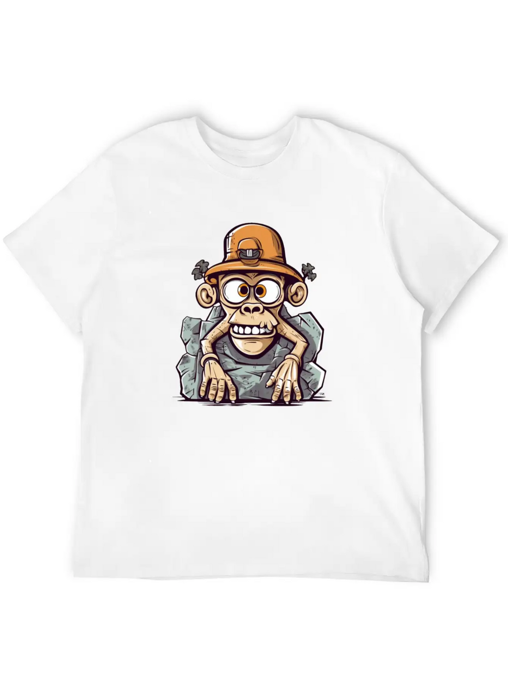 Stone Monkey Unisex Casual T-Shirt – Clean Design For Daily Comfort