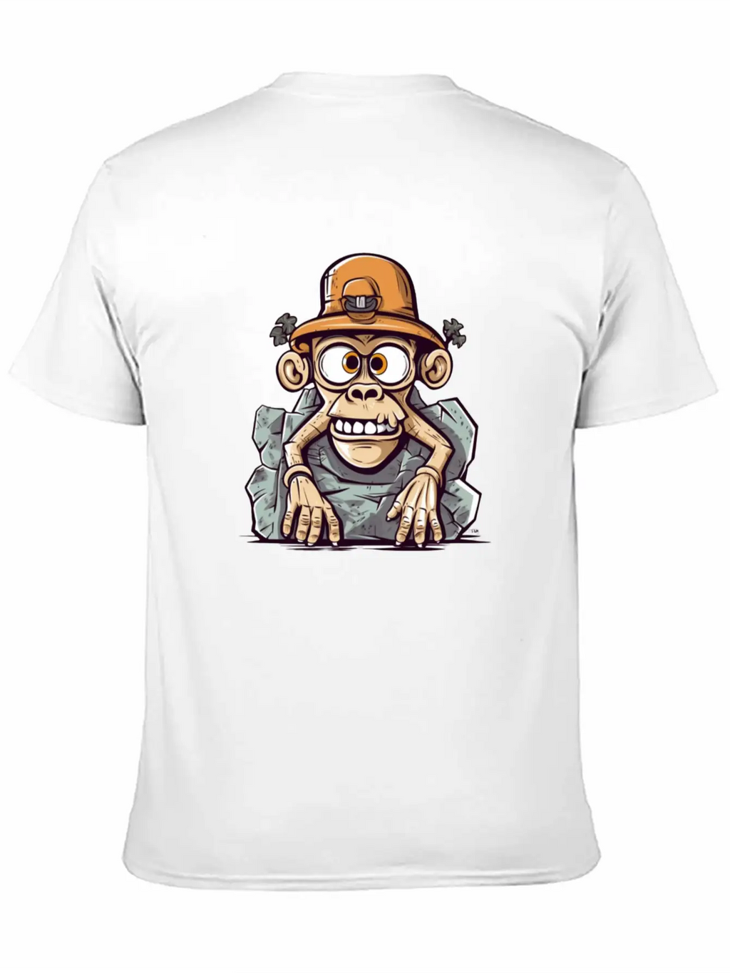 Stone Monkey Unisex Casual T-Shirt – Clean Design For Daily Comfort