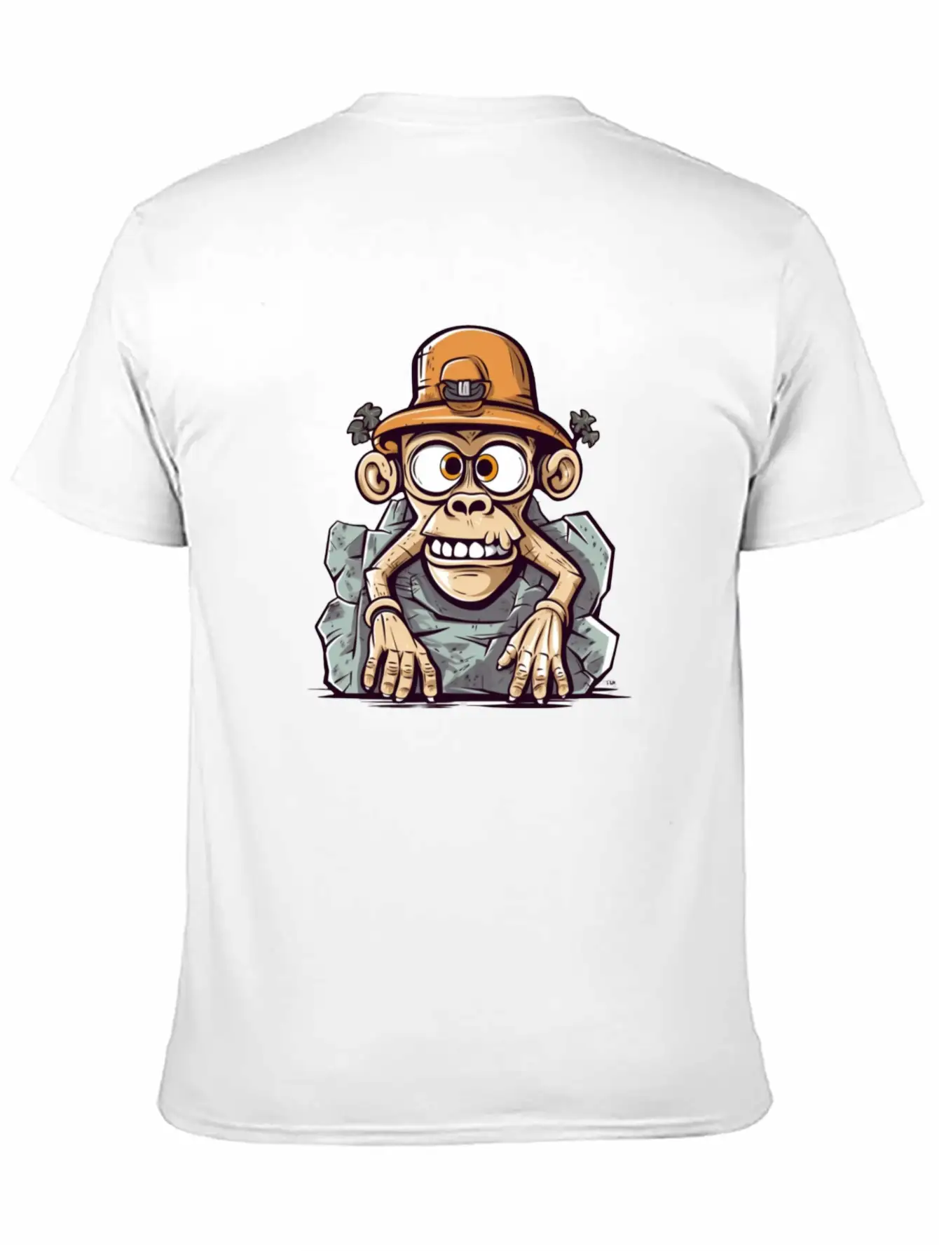 Stone Monkey Unisex Casual T-Shirt – Clean Design For Daily Comfort