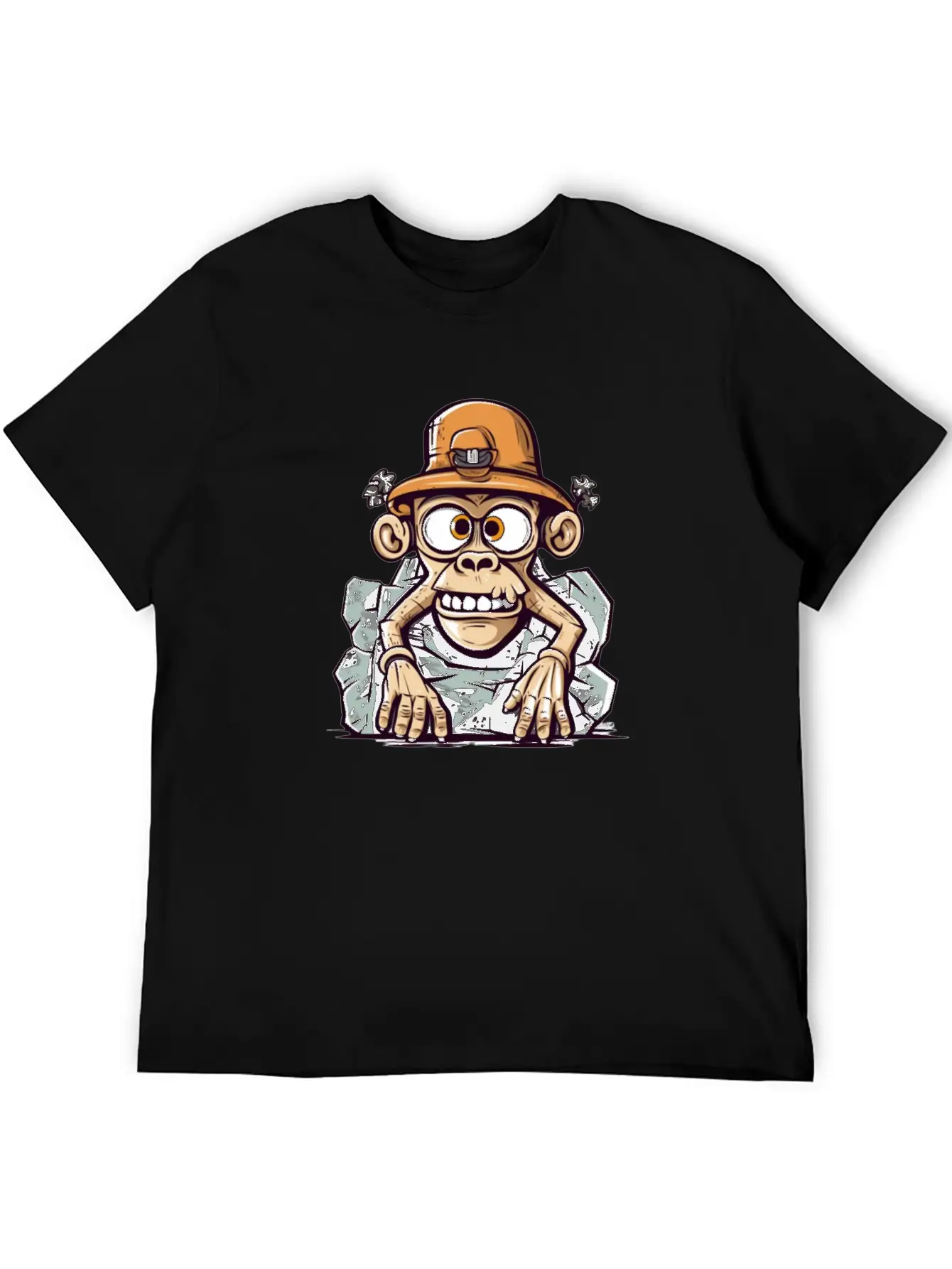 Stone Monkey Unisex Casual T-Shirt – Clean Design For Daily Comfort