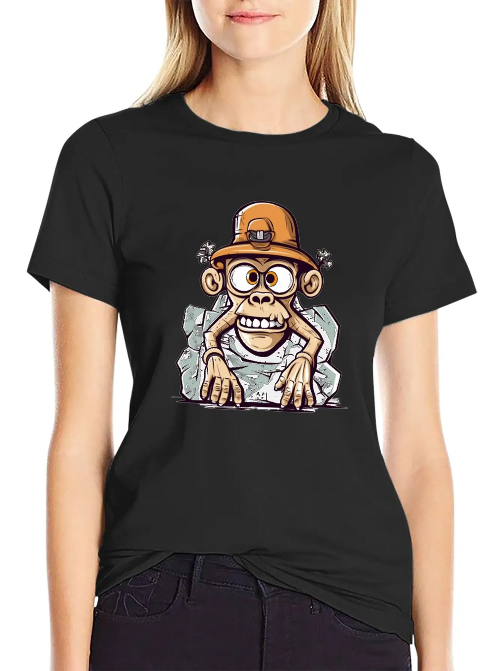 Stone Monkey Unisex Casual T-Shirt – Clean Design For Daily Comfort