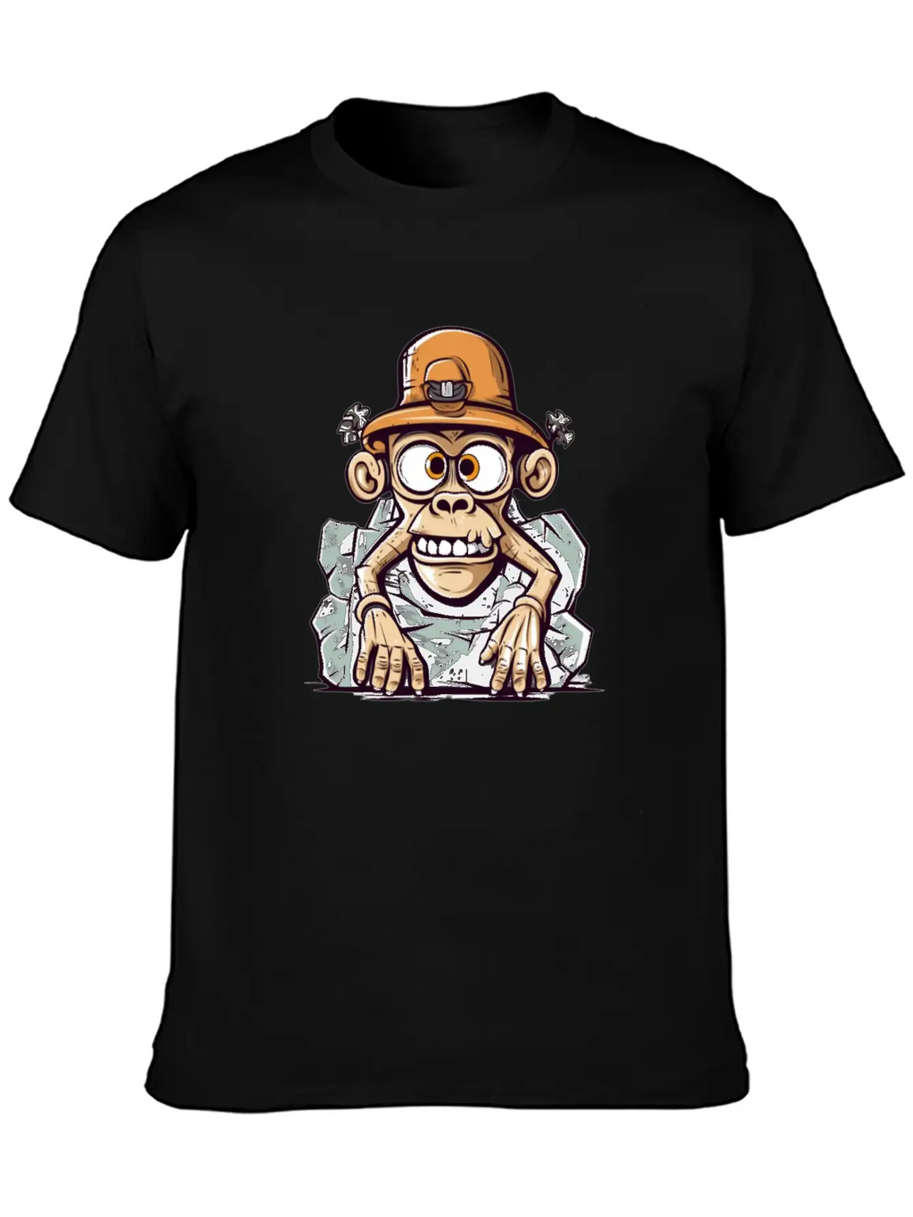 Stone Monkey Unisex Casual T-Shirt – Clean Design For Daily Comfort