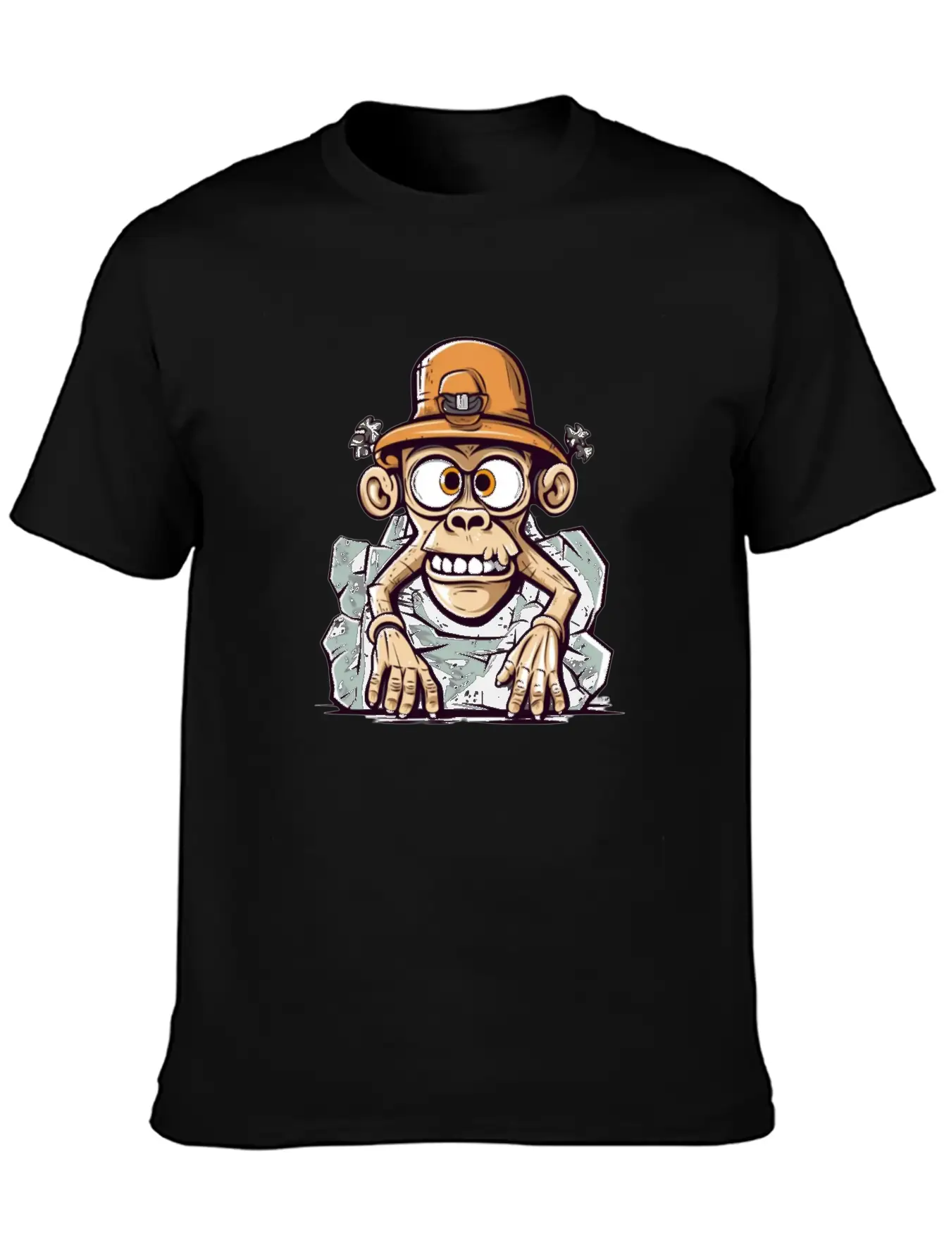 Stone Monkey Unisex Casual T-Shirt – Clean Design For Daily Comfort