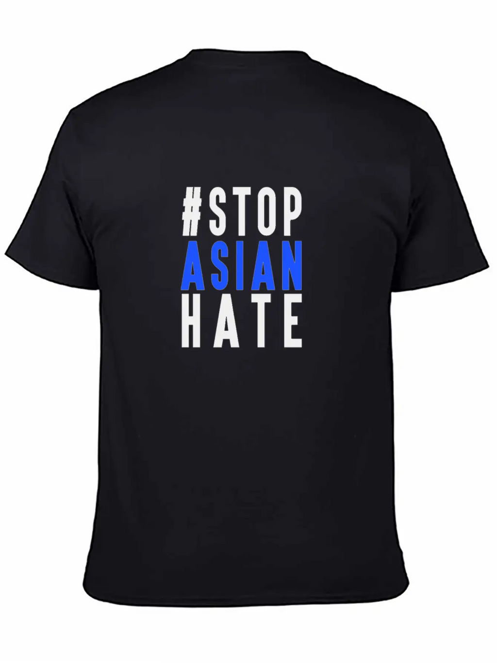 Stop Asian Hate Casual Graphic T-Shirt – Simple And Comfortable Daily Wear