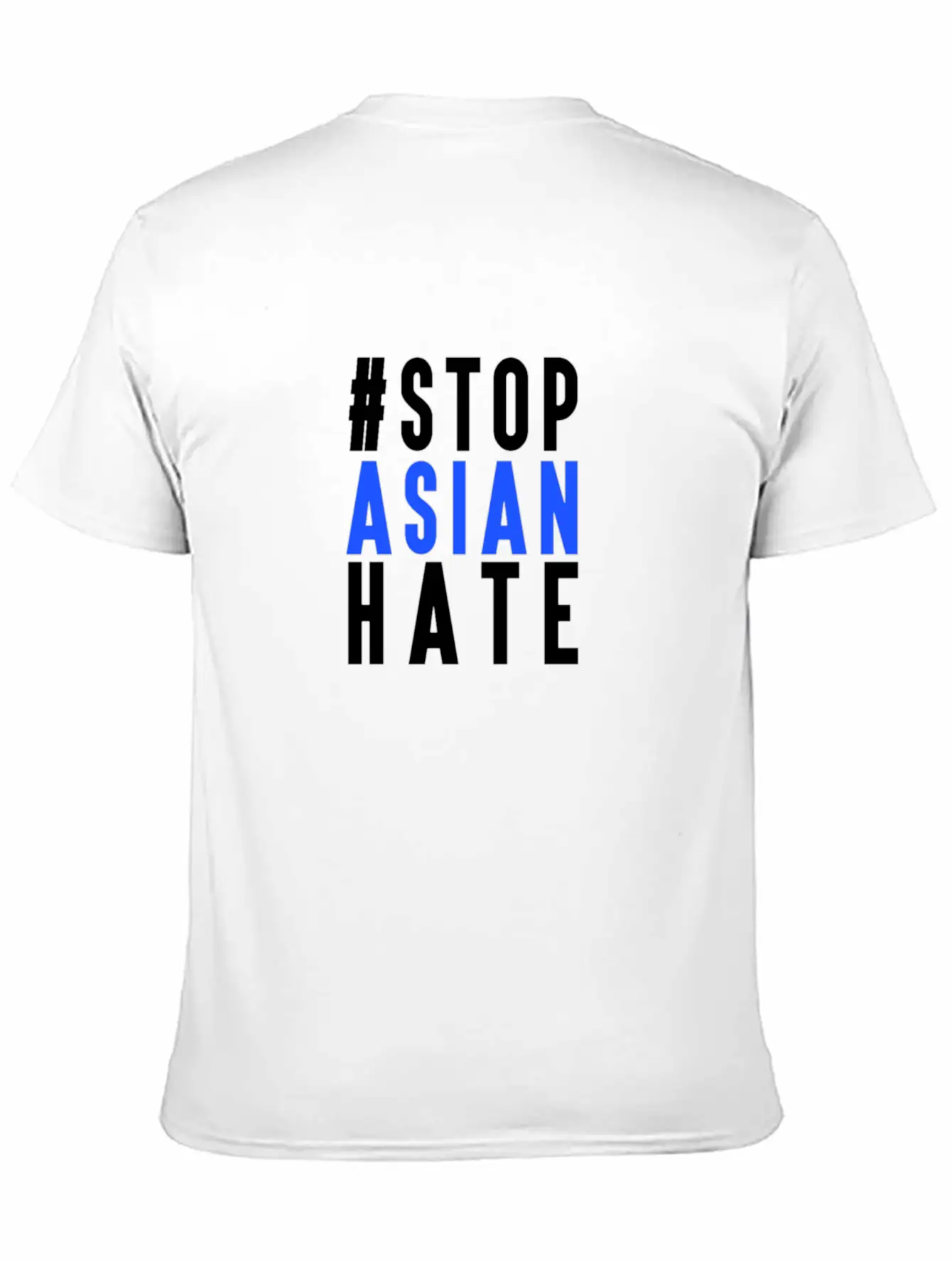 Stop Asian Hate Casual Graphic T-Shirt – Simple And Comfortable Daily Wear