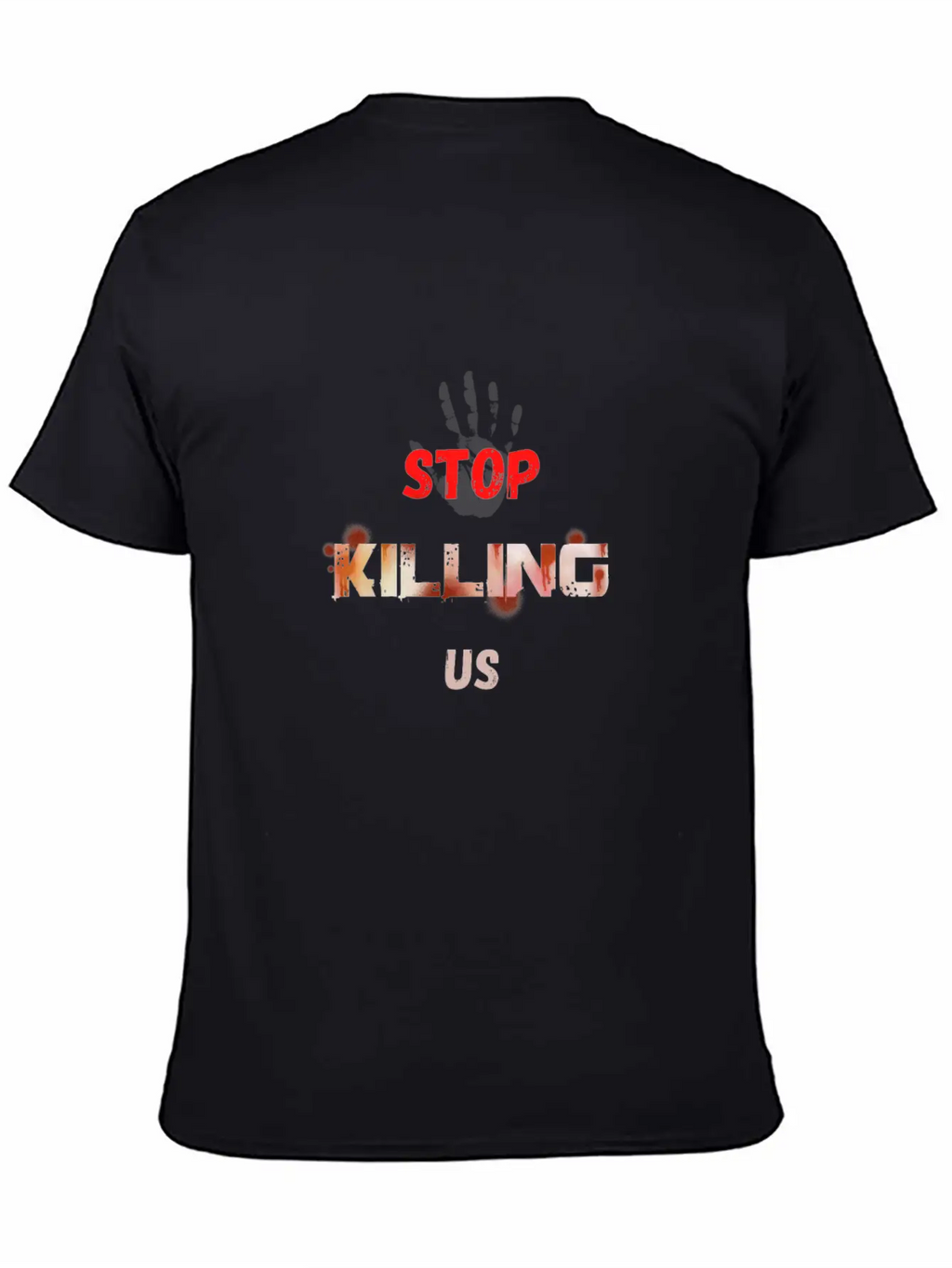 Stop Killing Us Stylish Everyday T-Shirt – Unisex Basic Cotton Tee