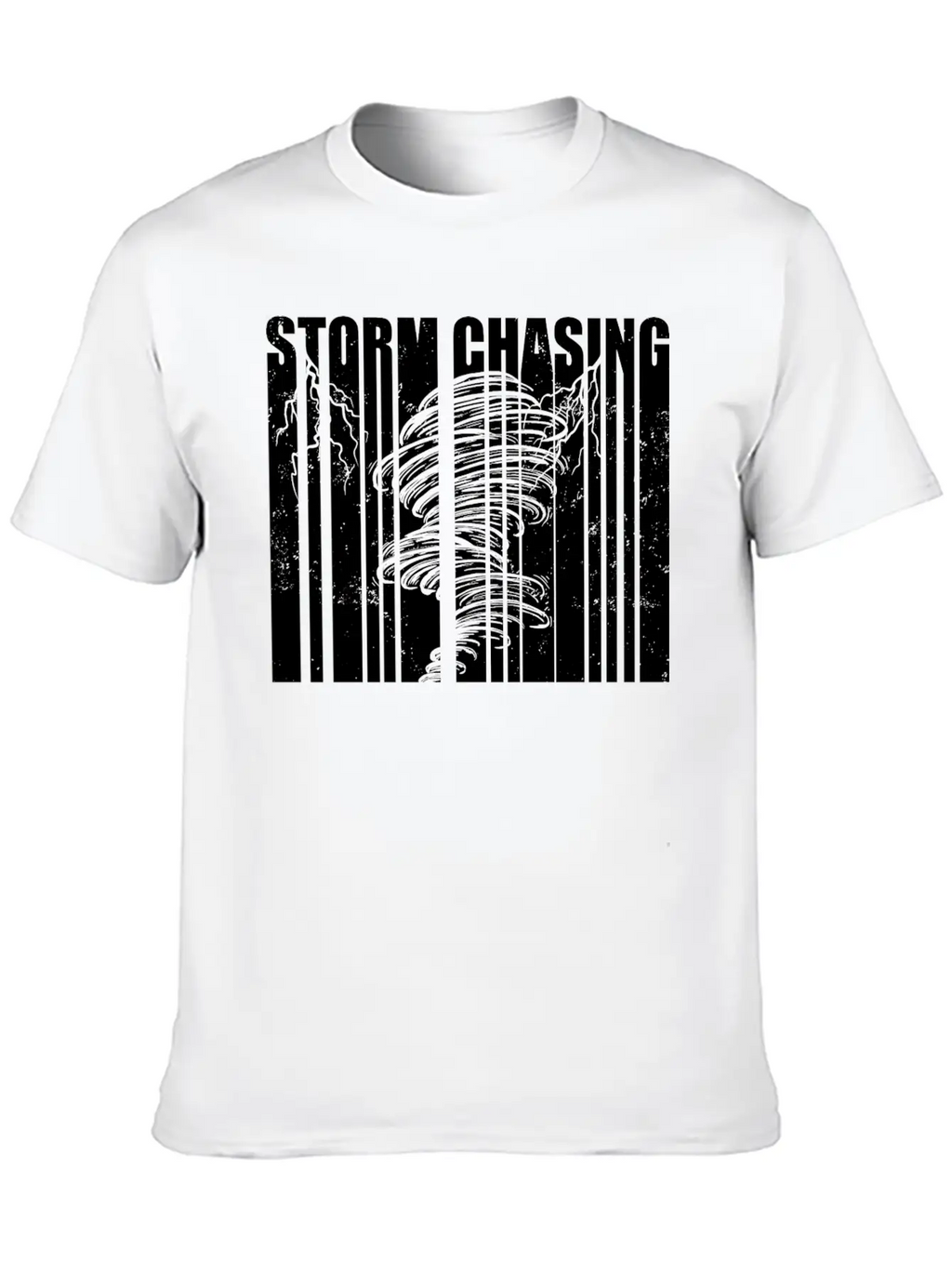 Storm Chaser Gifts | Tornado Storm Spotter Hobby Casual Graphic T-Shirt – Simple And Comfortable Daily Wear