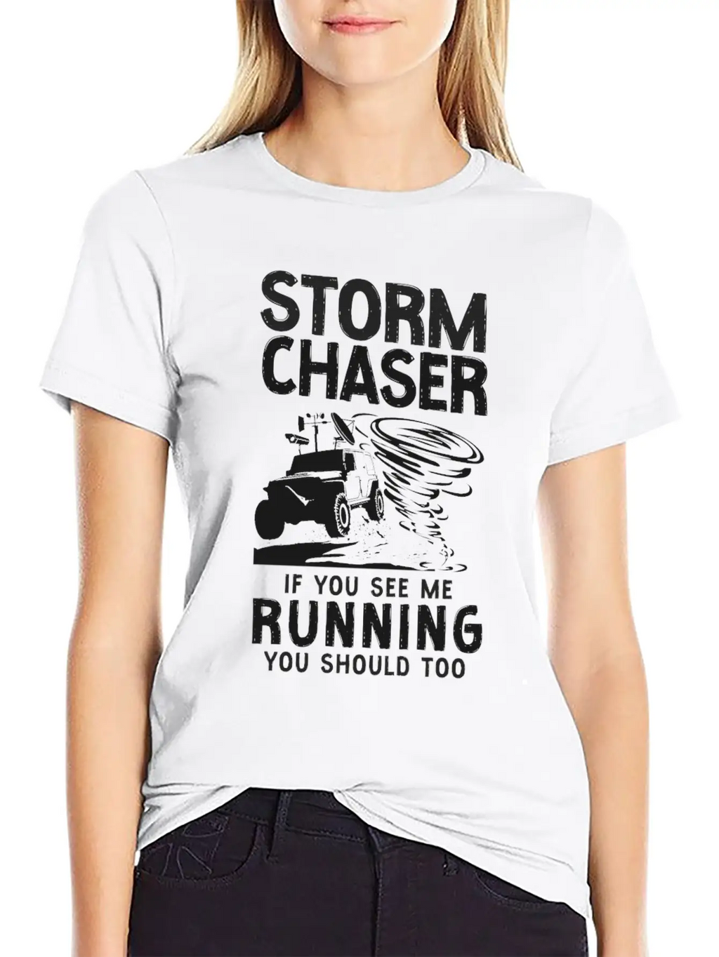 Storm Chaser Hurricane Meteorology Stylish Everyday T-Shirt – Unisex Basic Cotton Tee