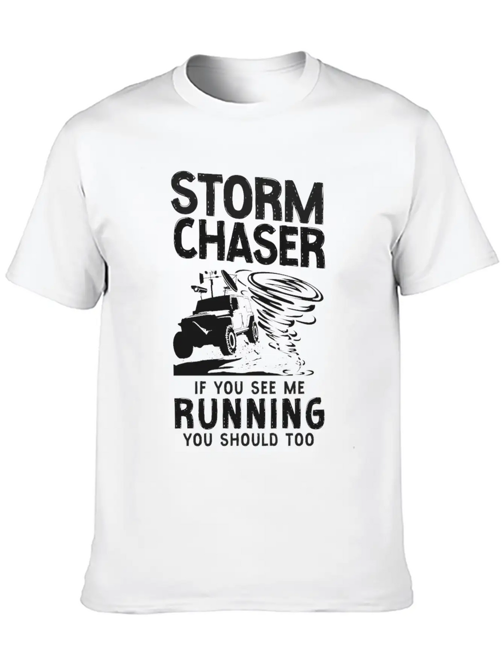Storm Chaser Hurricane Meteorology Stylish Everyday T-Shirt – Unisex Basic Cotton Tee