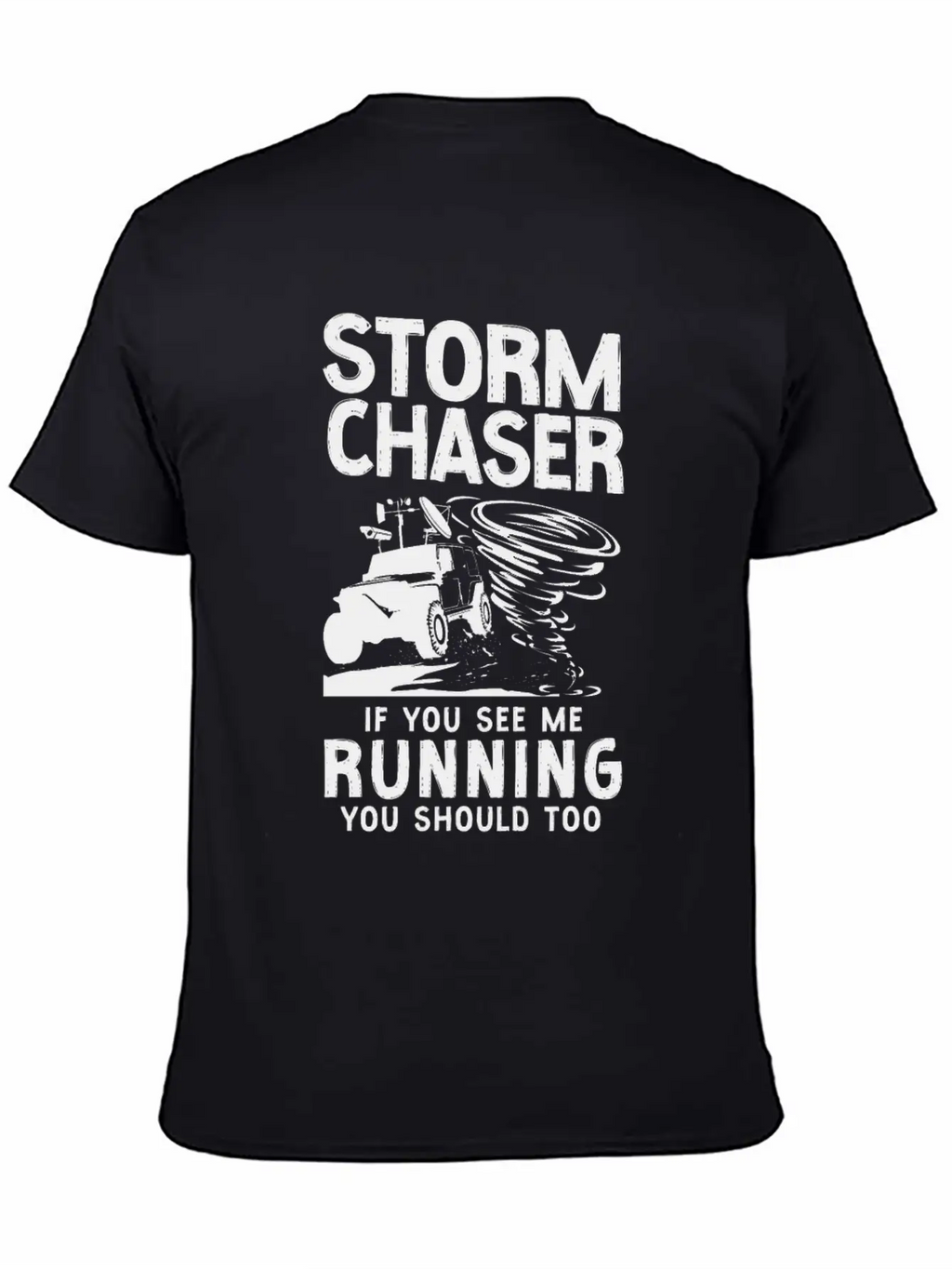Storm Chaser Hurricane Meteorology Stylish Everyday T-Shirt – Unisex Basic Cotton Tee