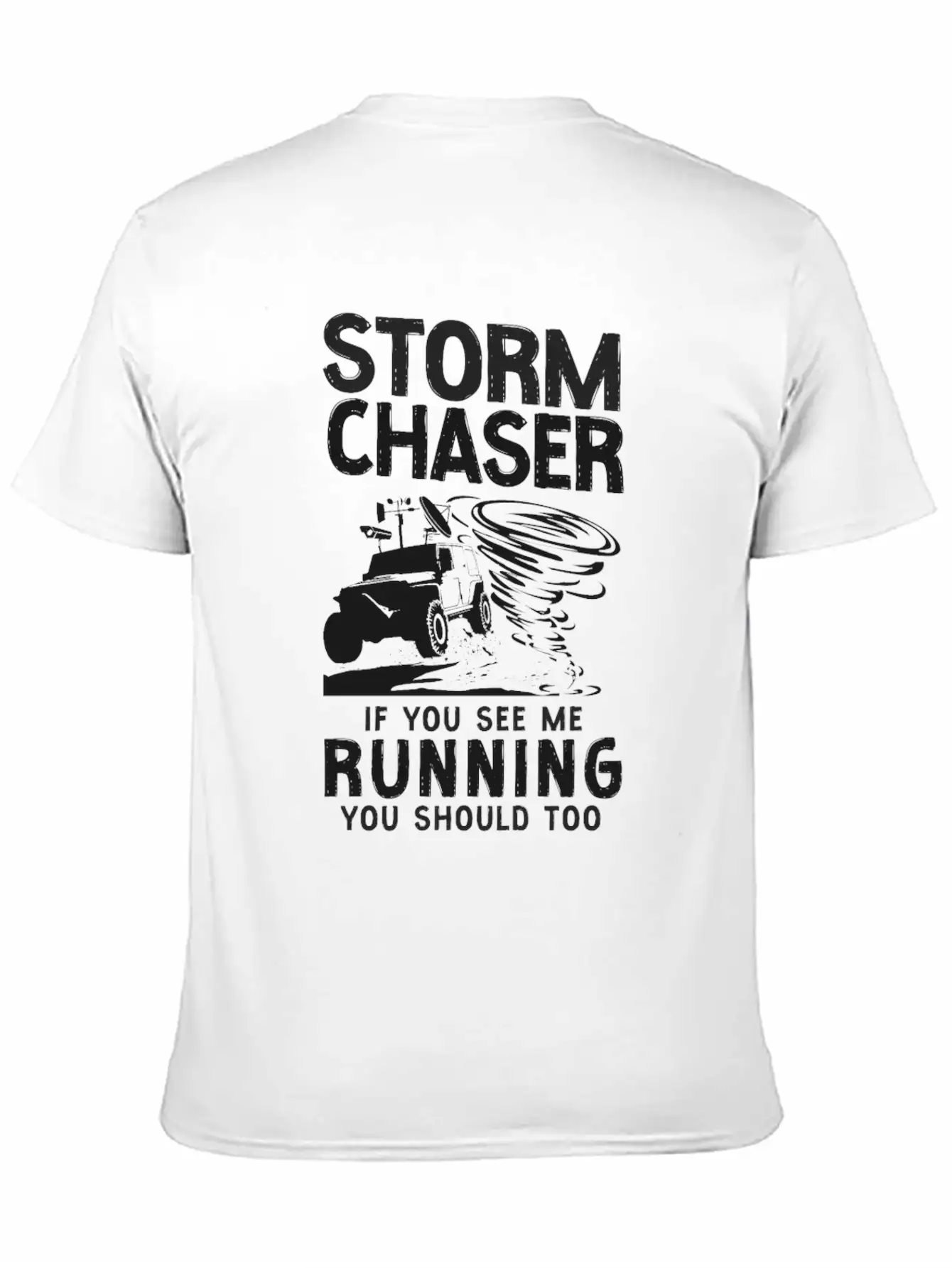 Storm Chaser Hurricane Meteorology Stylish Everyday T-Shirt – Unisex Basic Cotton Tee