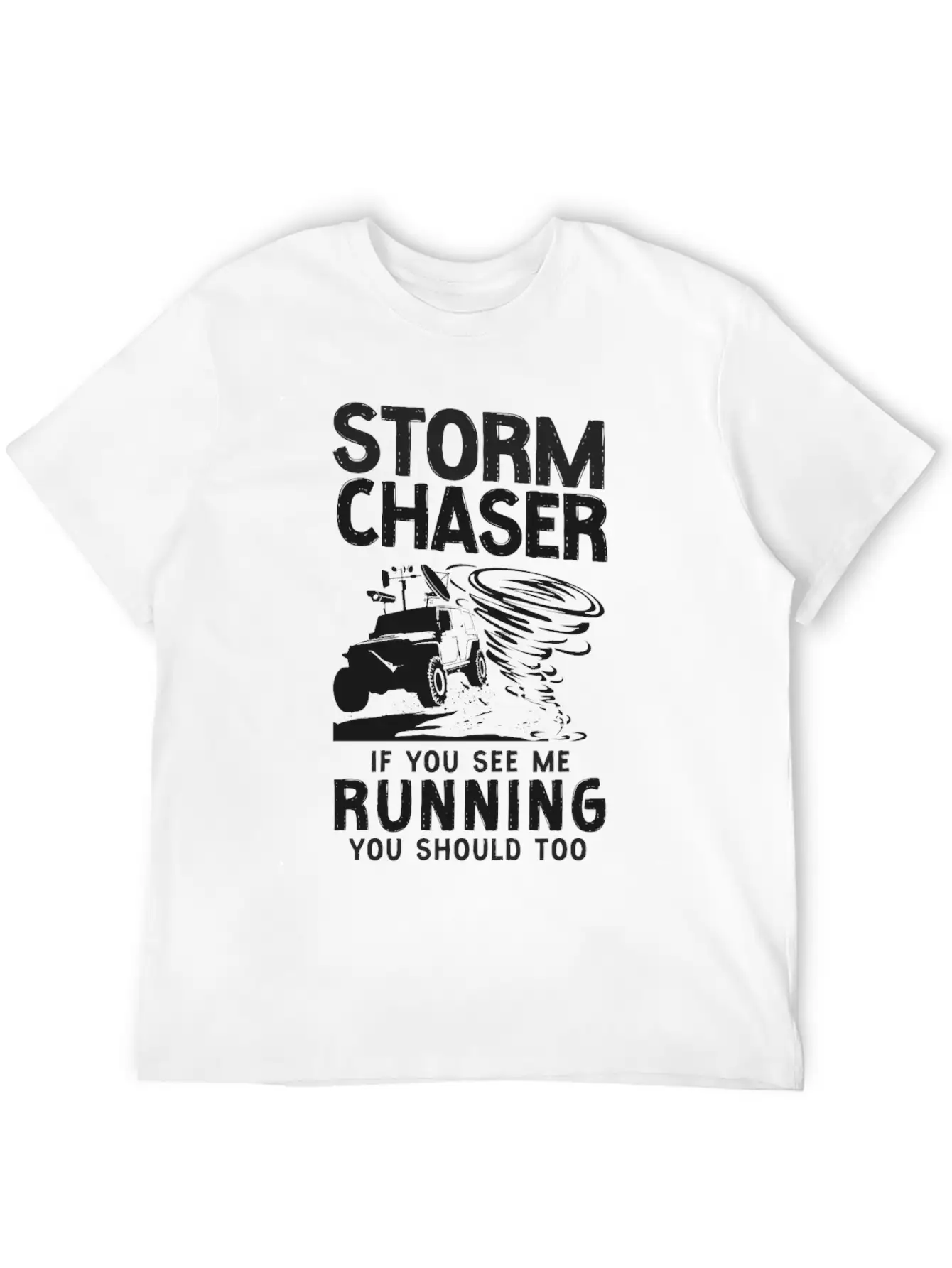 Storm Chaser Hurricane Meteorology Stylish Everyday T-Shirt – Unisex Basic Cotton Tee