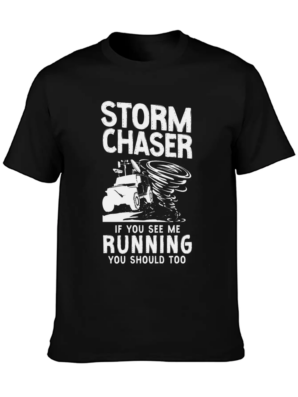 Storm Chaser Hurricane Meteorology Stylish Everyday T-Shirt – Unisex Basic Cotton Tee