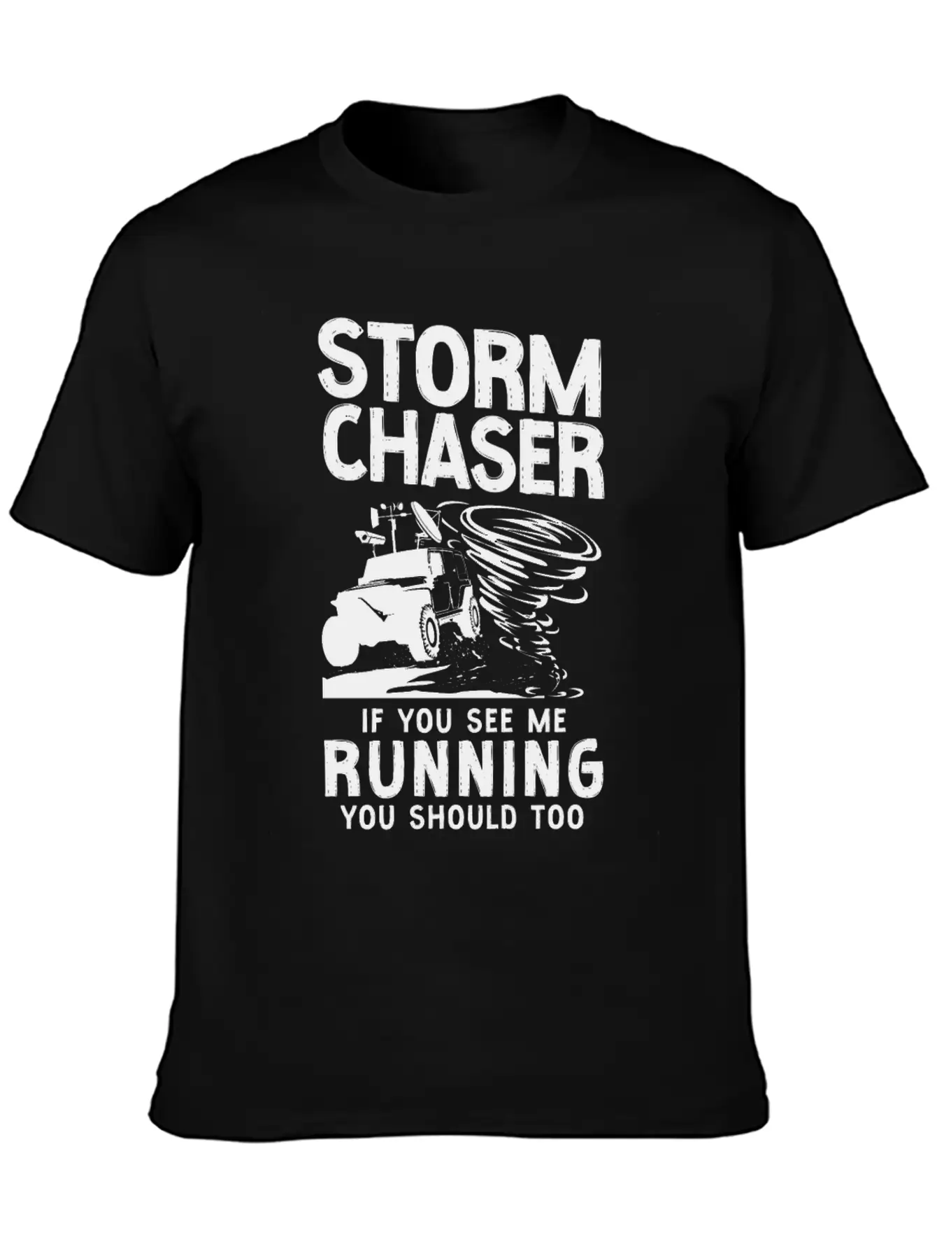 Storm Chaser Hurricane Meteorology Stylish Everyday T-Shirt – Unisex Basic Cotton Tee