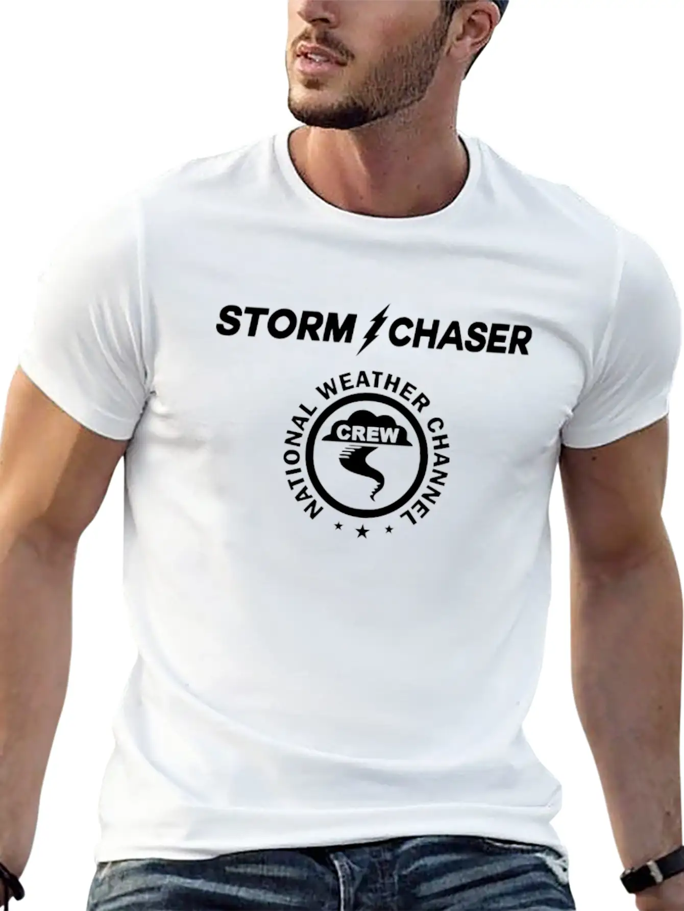 Storm Chasers Unisex Short Sleeve Soft Cotton T-Shirt – Casual Everyday Wear