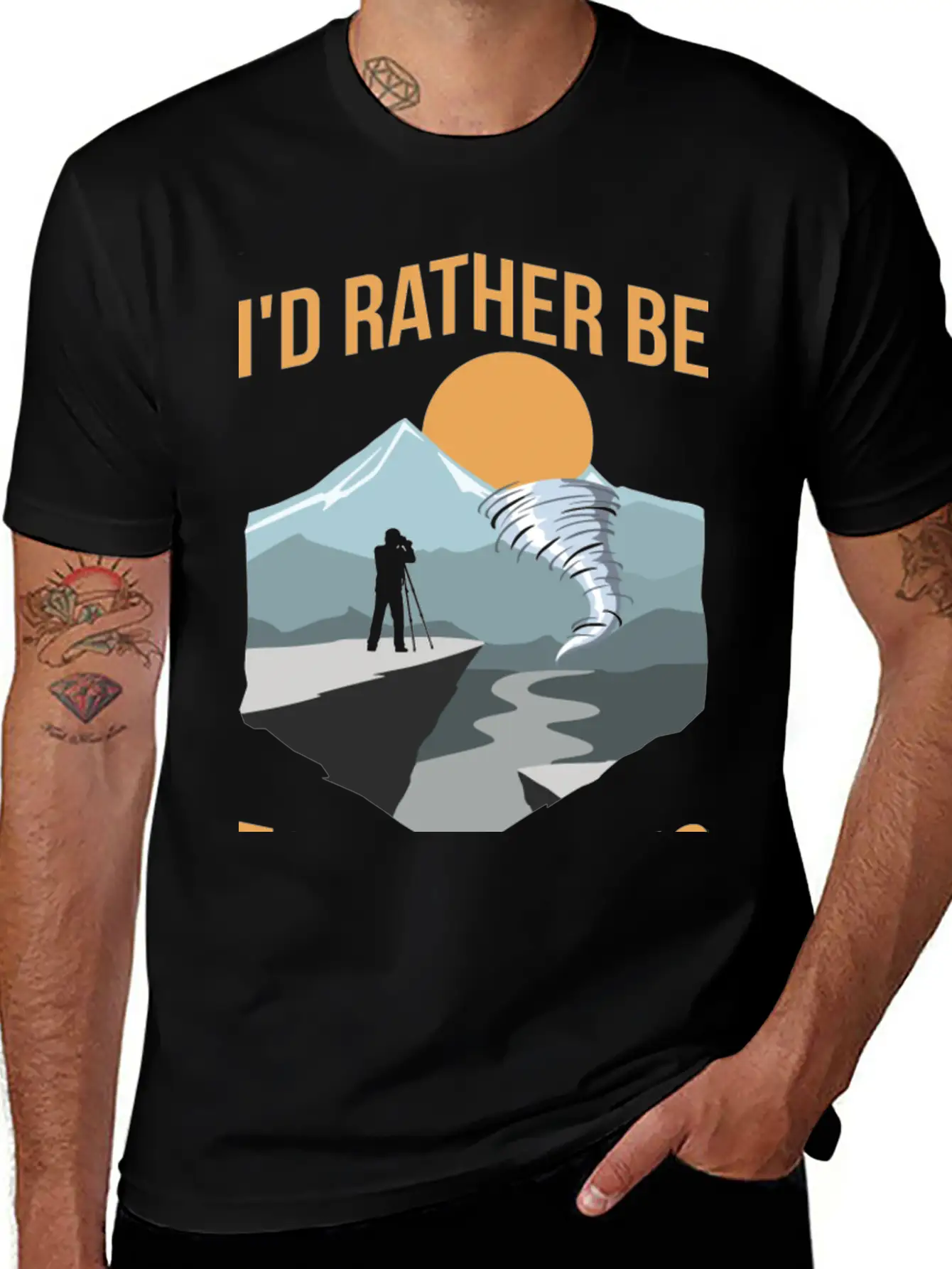 Storm Chasing Quote For A Storm Hunter Unisex Casual T-Shirt – Clean Design For Daily Comfort