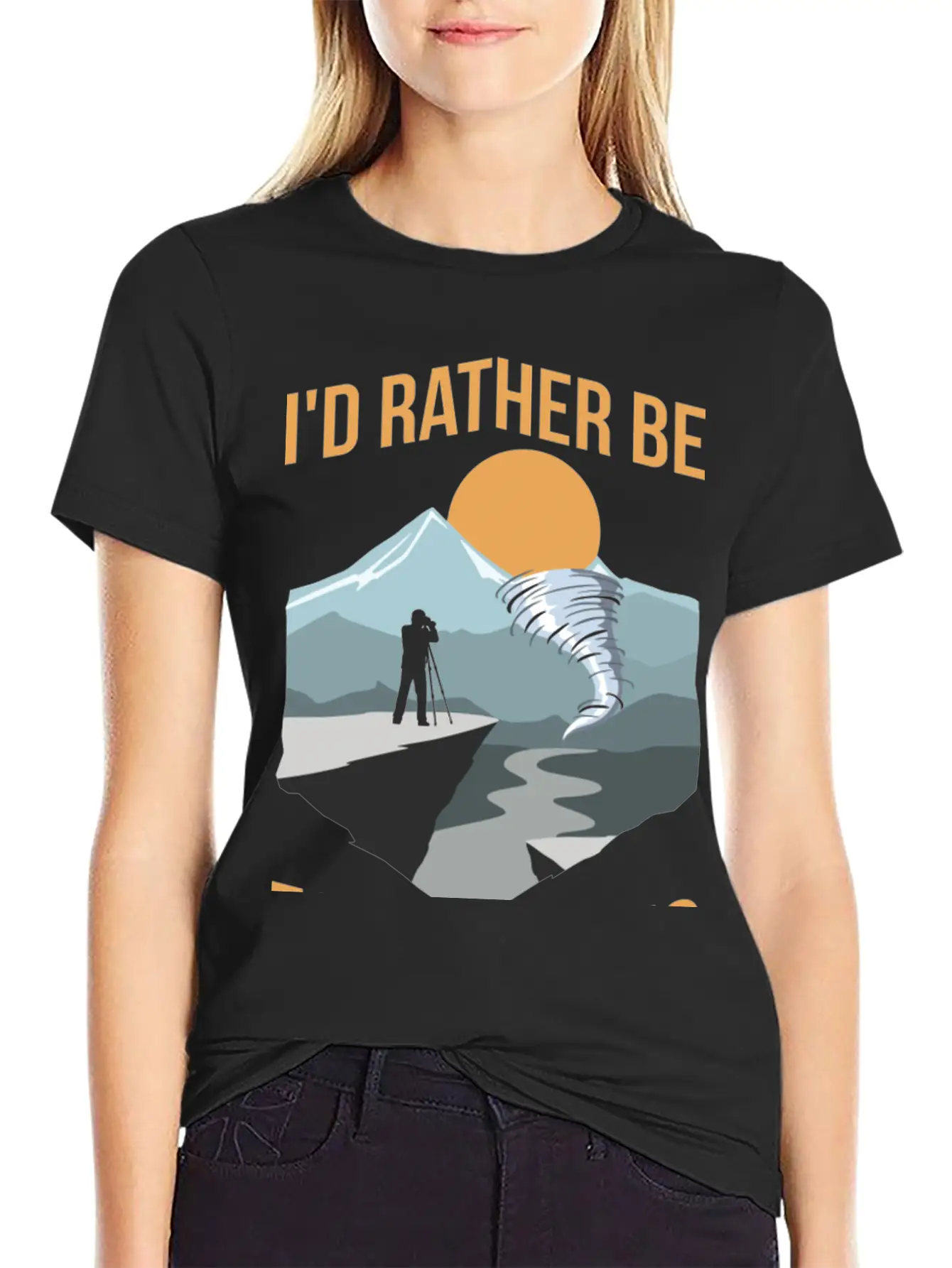 Storm Chasing Quote For A Storm Hunter Unisex Casual T-Shirt – Clean Design For Daily Comfort