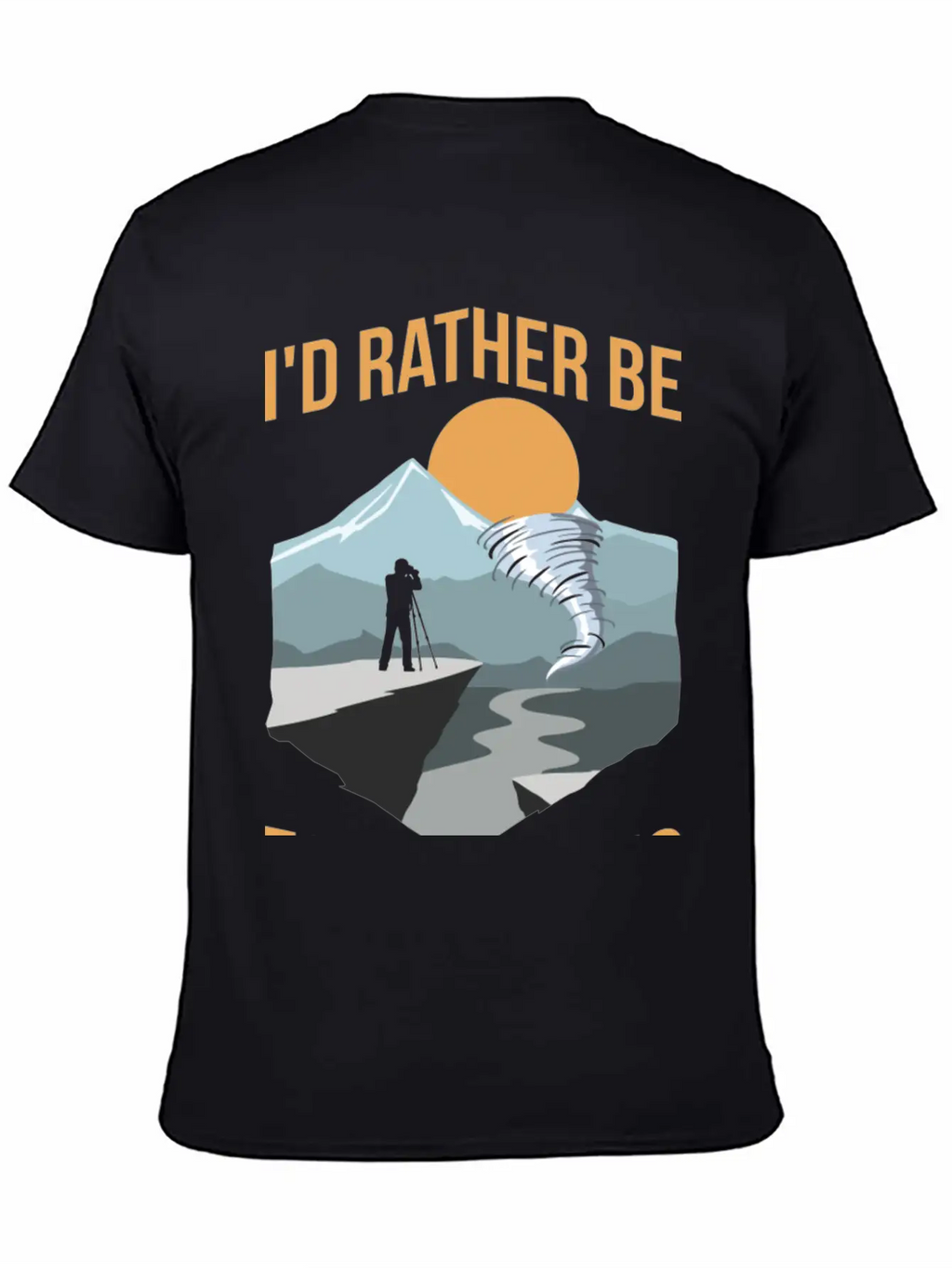 Storm Chasing Quote For A Storm Hunter Unisex Casual T-Shirt – Clean Design For Daily Comfort