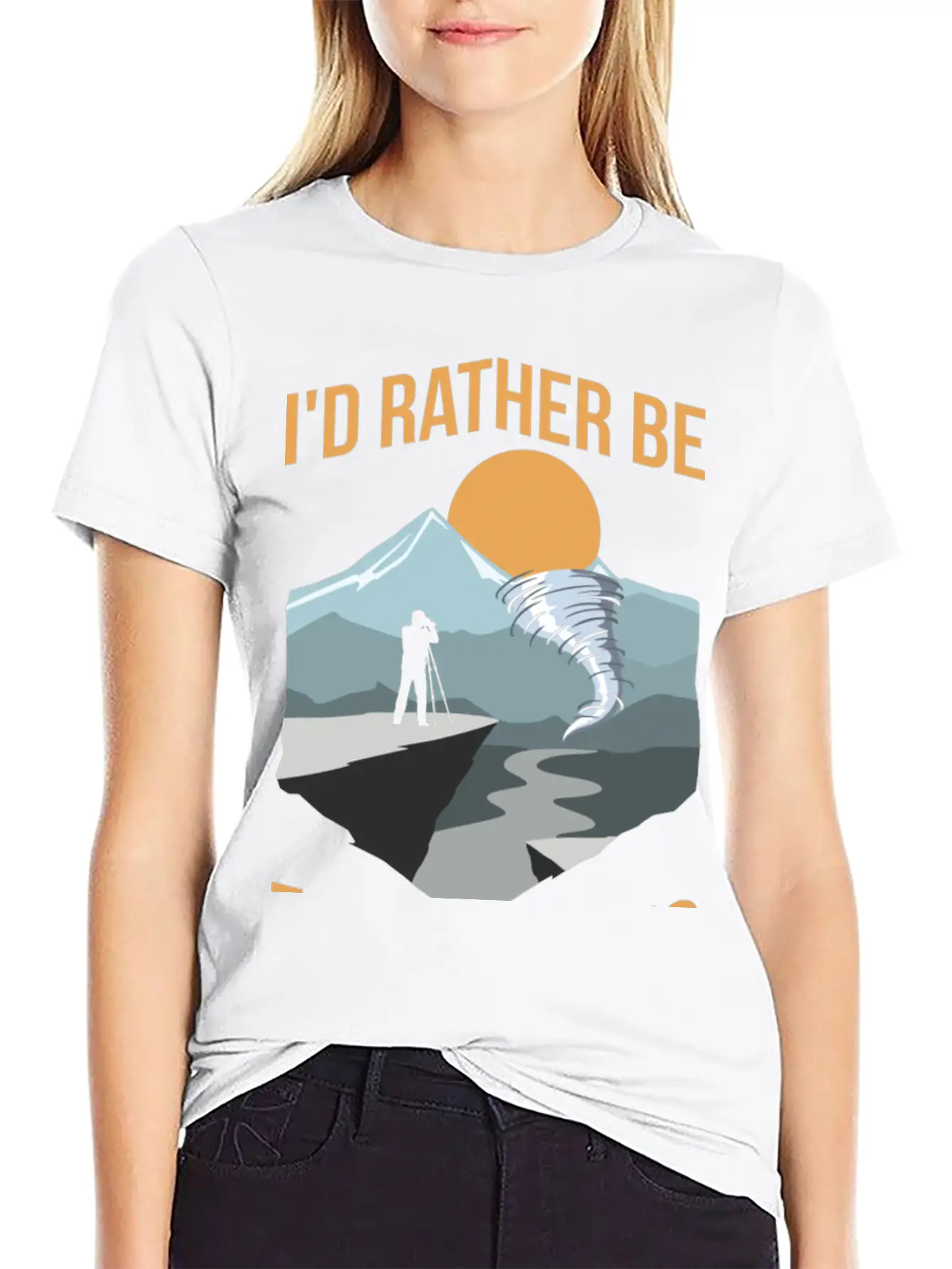 Storm Chasing Quote For A Storm Hunter Unisex Casual T-Shirt – Clean Design For Daily Comfort