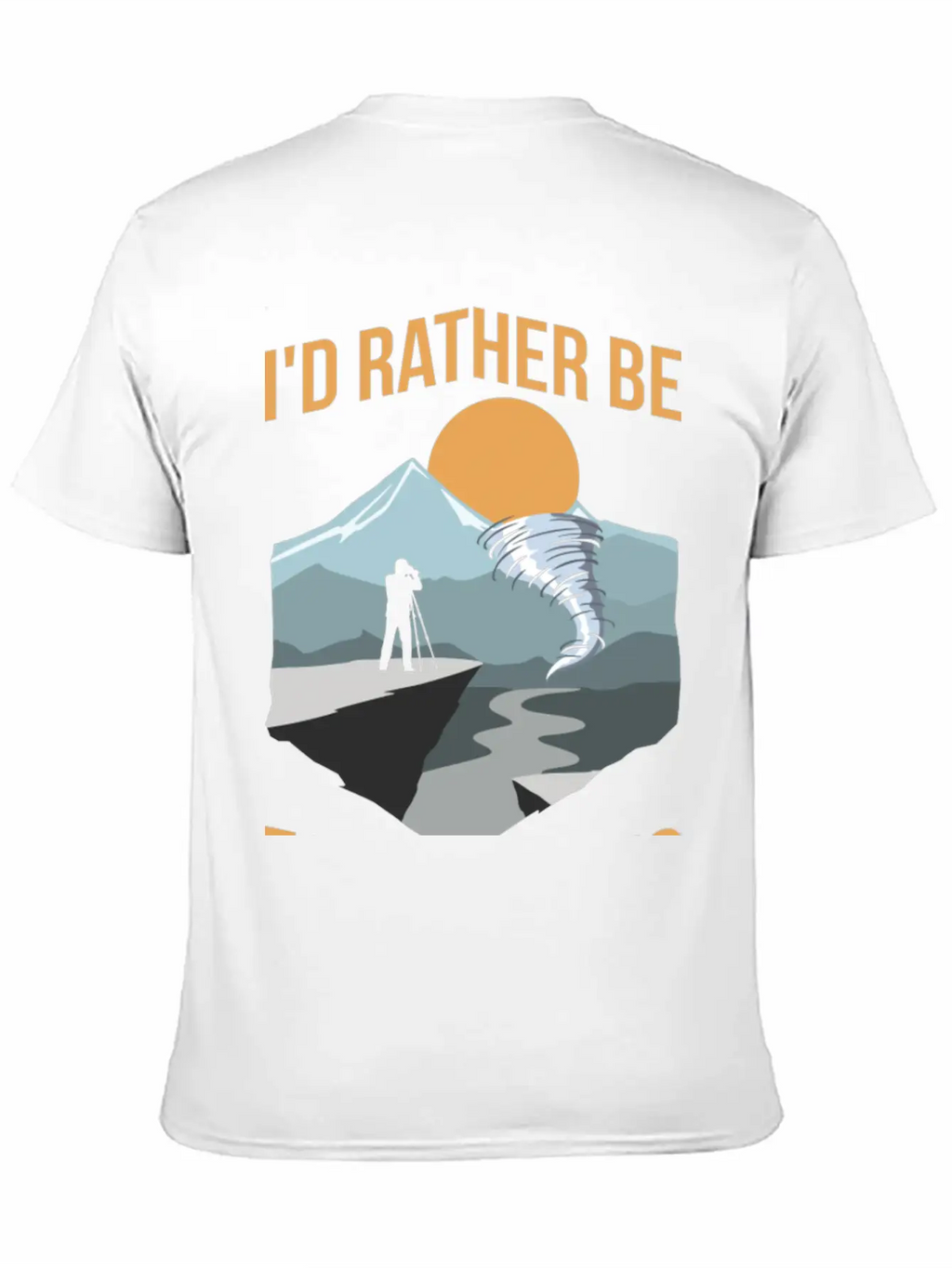 Storm Chasing Quote For A Storm Hunter Unisex Casual T-Shirt – Clean Design For Daily Comfort