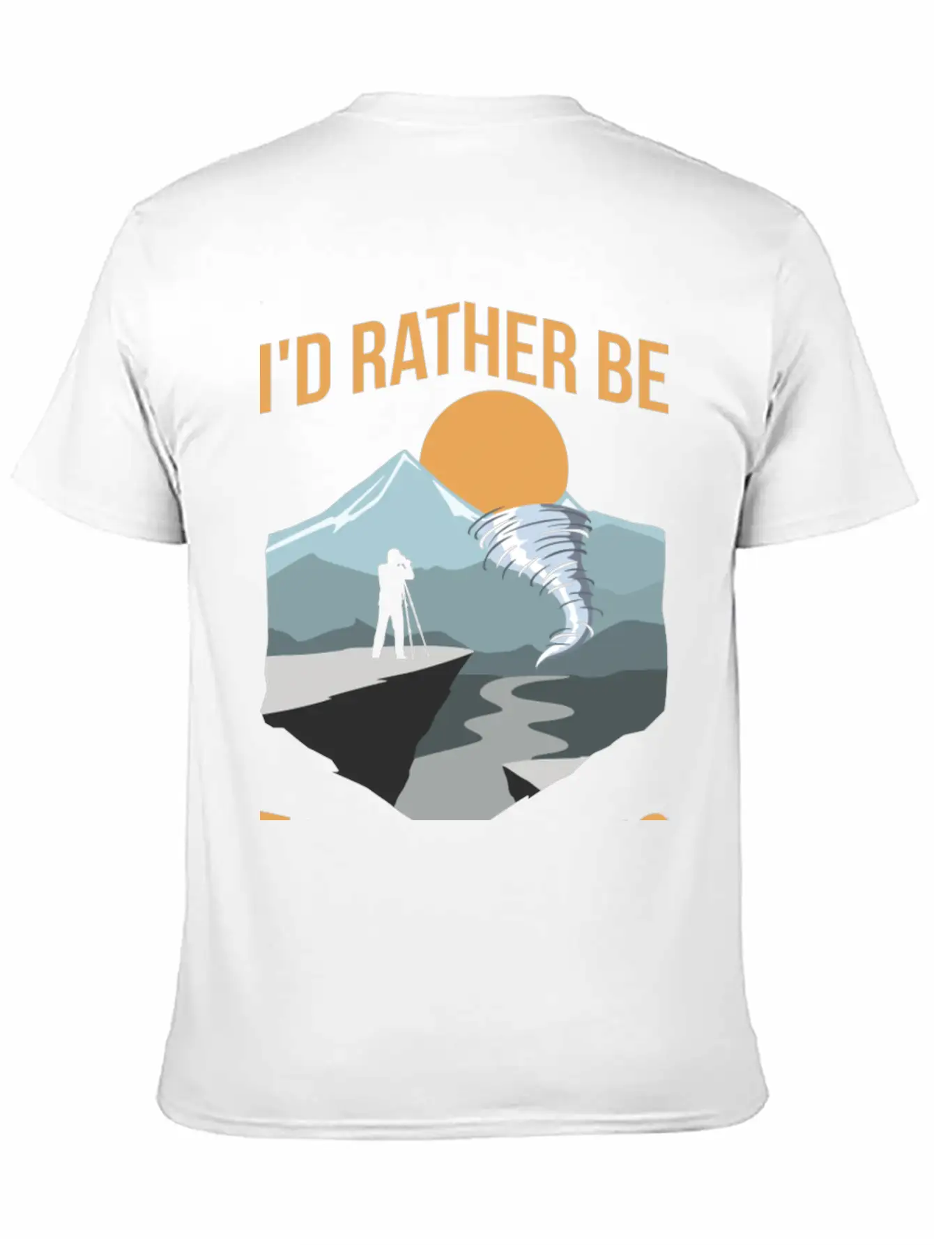 Storm Chasing Quote For A Storm Hunter Unisex Casual T-Shirt – Clean Design For Daily Comfort