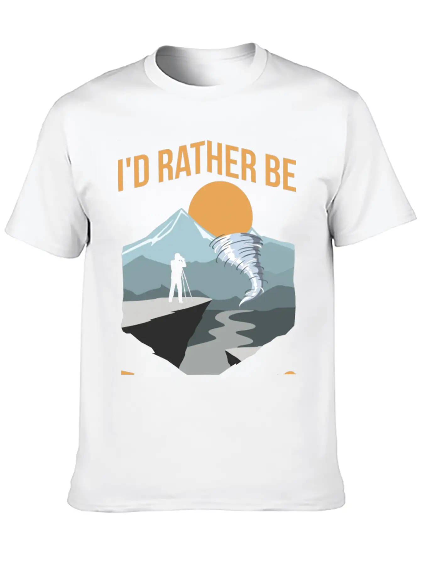 Storm Chasing Quote For A Storm Hunter Unisex Casual T-Shirt – Clean Design For Daily Comfort