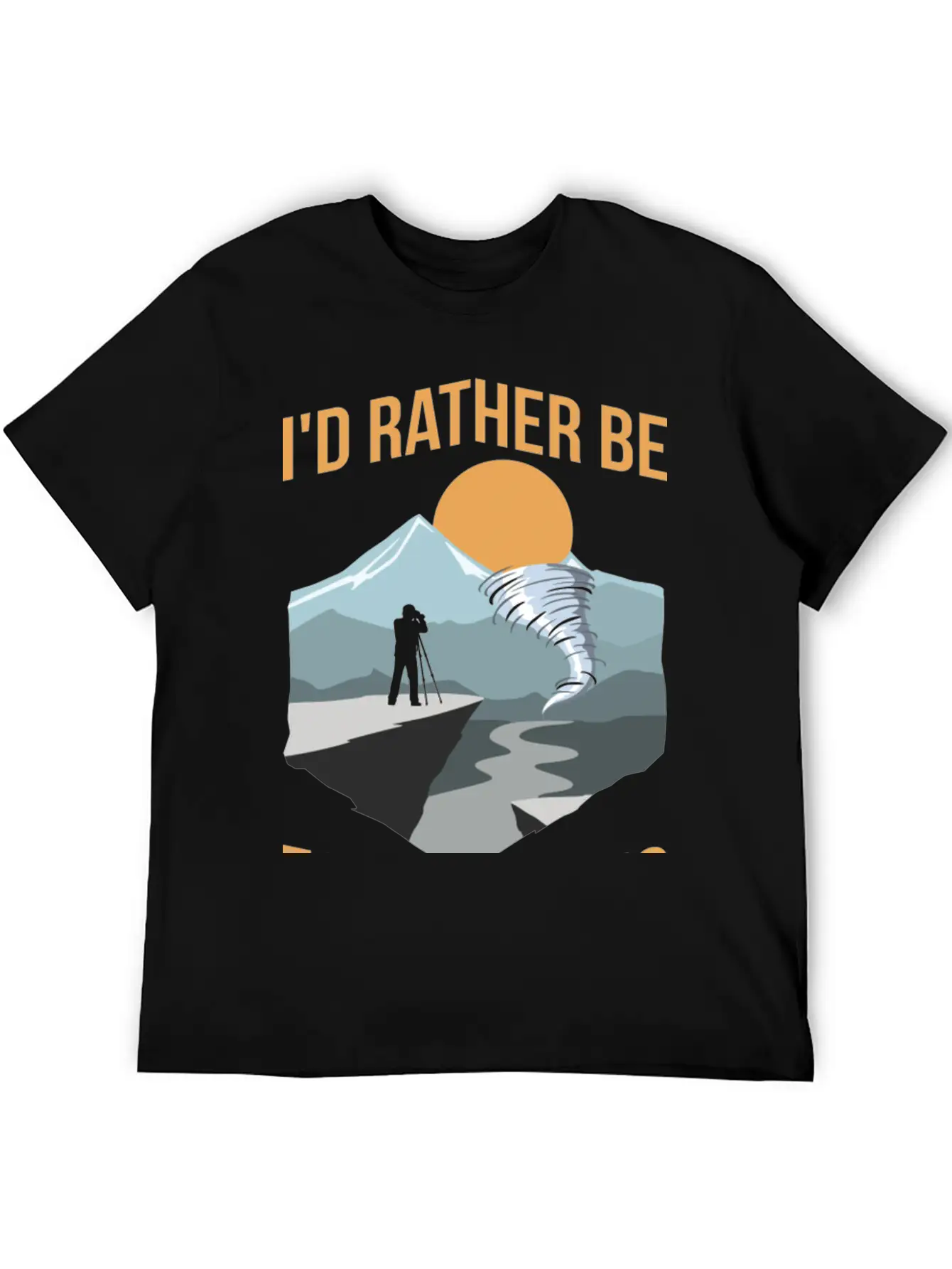 Storm Chasing Quote For A Storm Hunter Unisex Casual T-Shirt – Clean Design For Daily Comfort