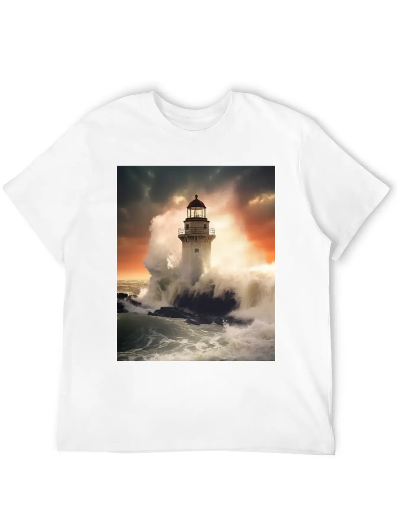 Stormwatch Spire Unisex Short Sleeve Soft Cotton T-Shirt – Casual Everyday Wear