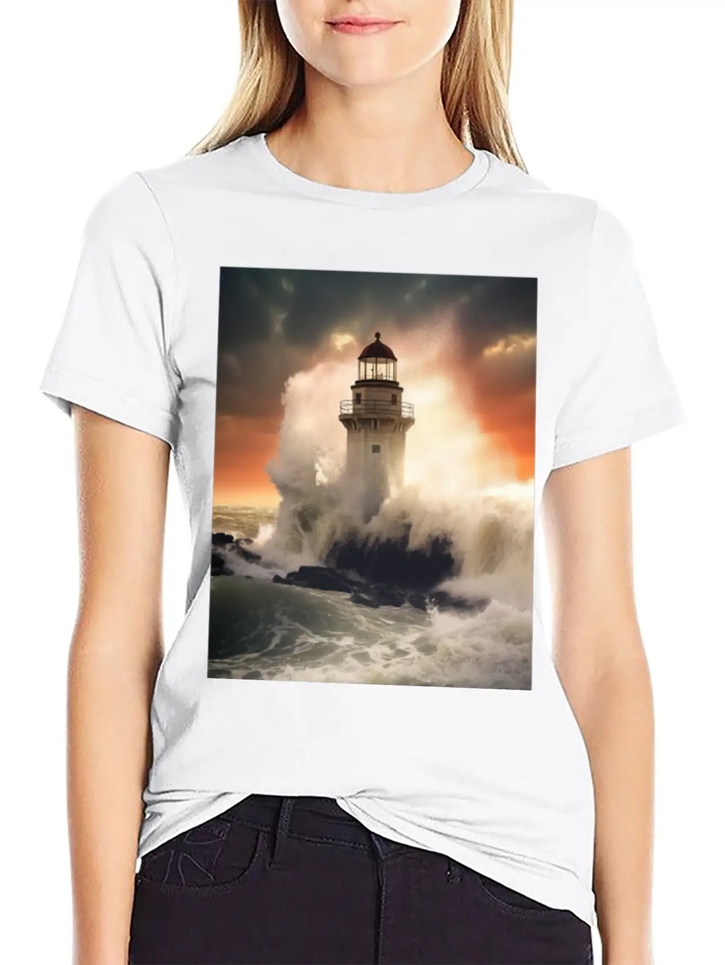 Stormwatch Spire Unisex Short Sleeve Soft Cotton T-Shirt – Casual Everyday Wear