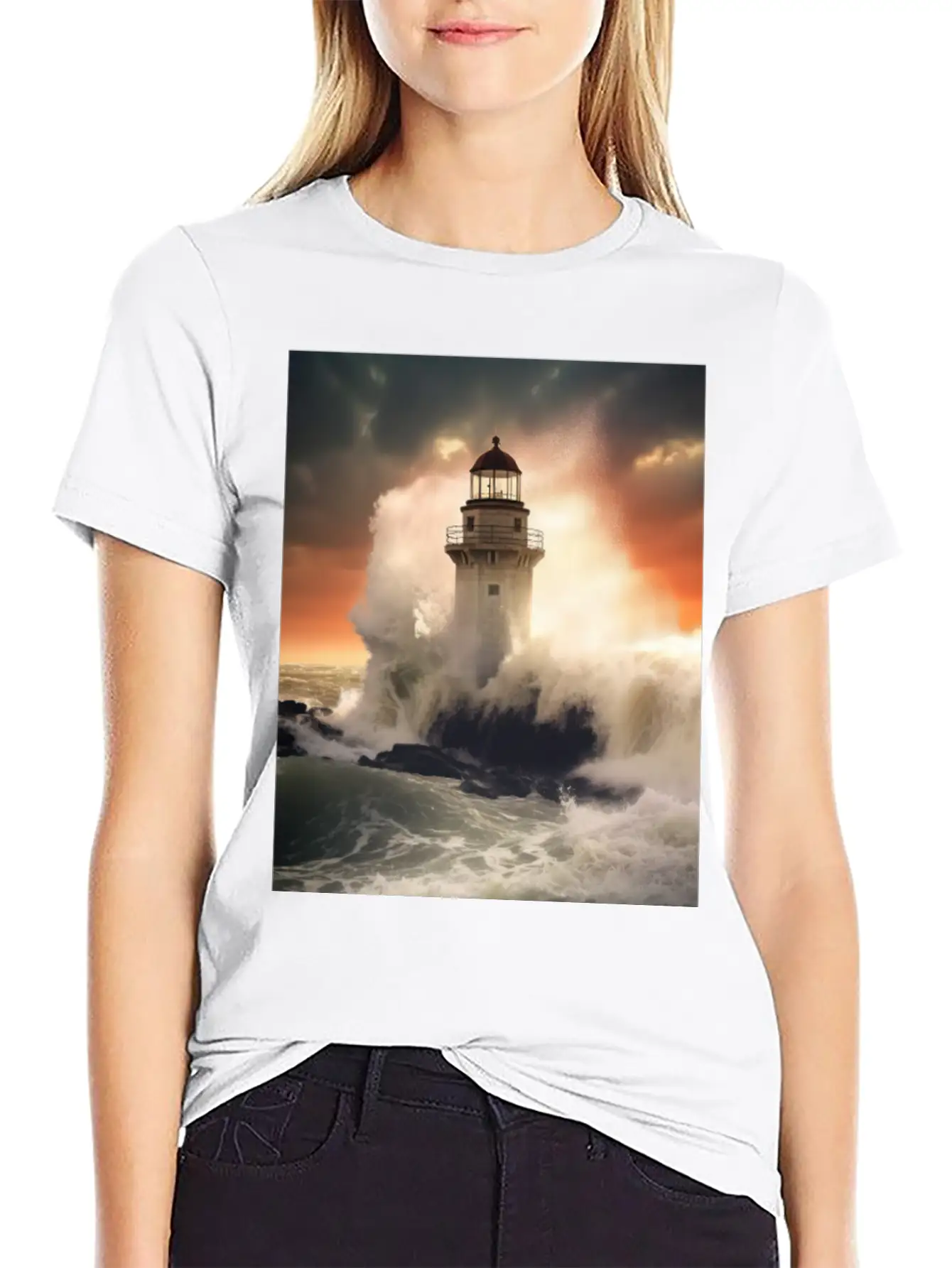 Stormwatch Spire Unisex Short Sleeve Soft Cotton T-Shirt – Casual Everyday Wear