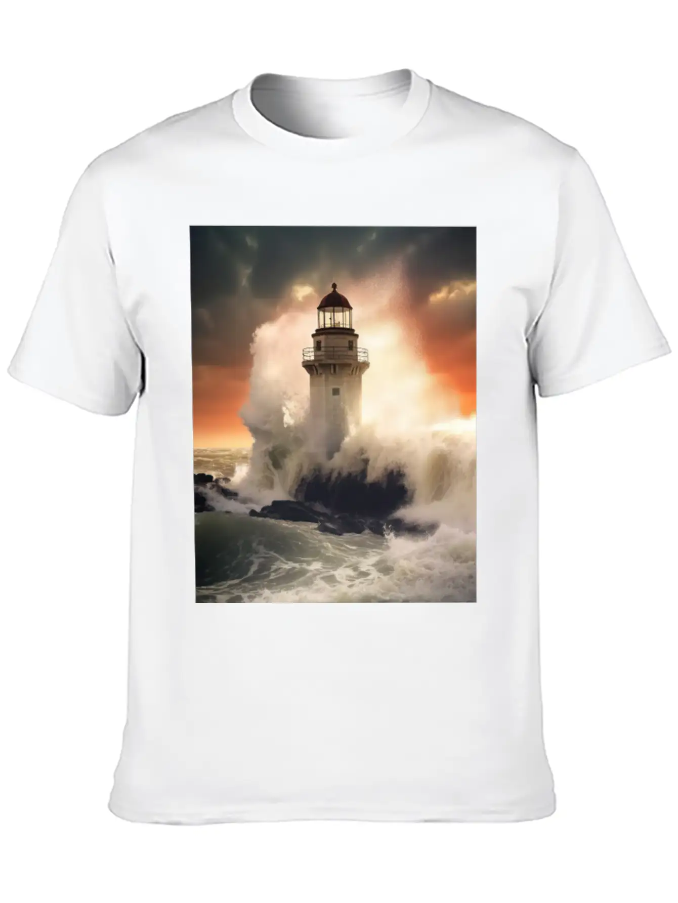 Stormwatch Spire Unisex Short Sleeve Soft Cotton T-Shirt – Casual Everyday Wear