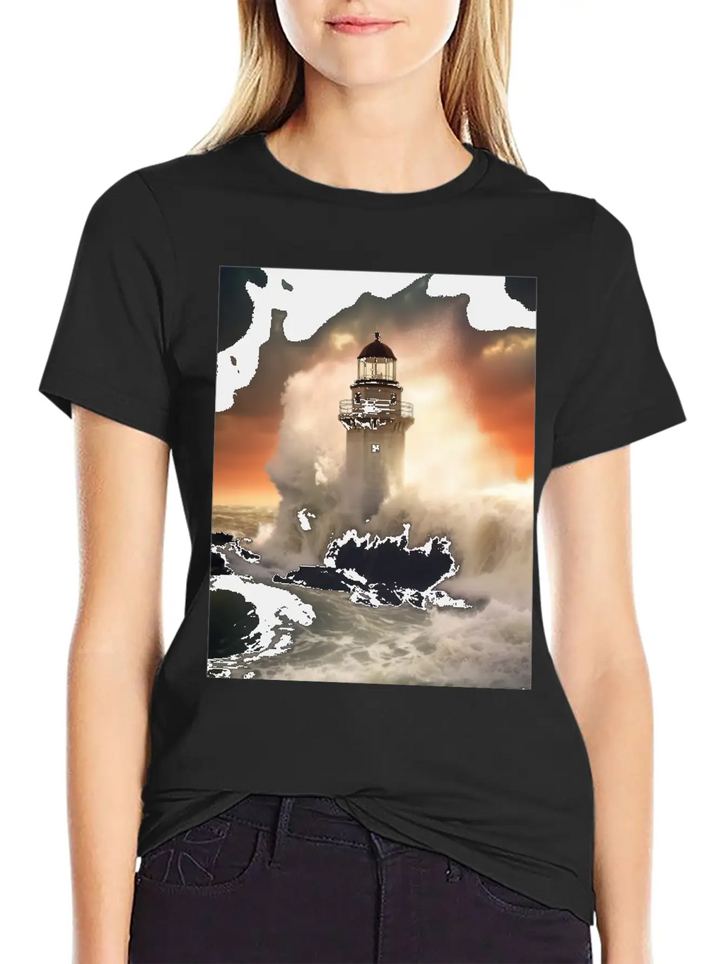 Stormwatch Spire Unisex Short Sleeve Soft Cotton T-Shirt – Casual Everyday Wear