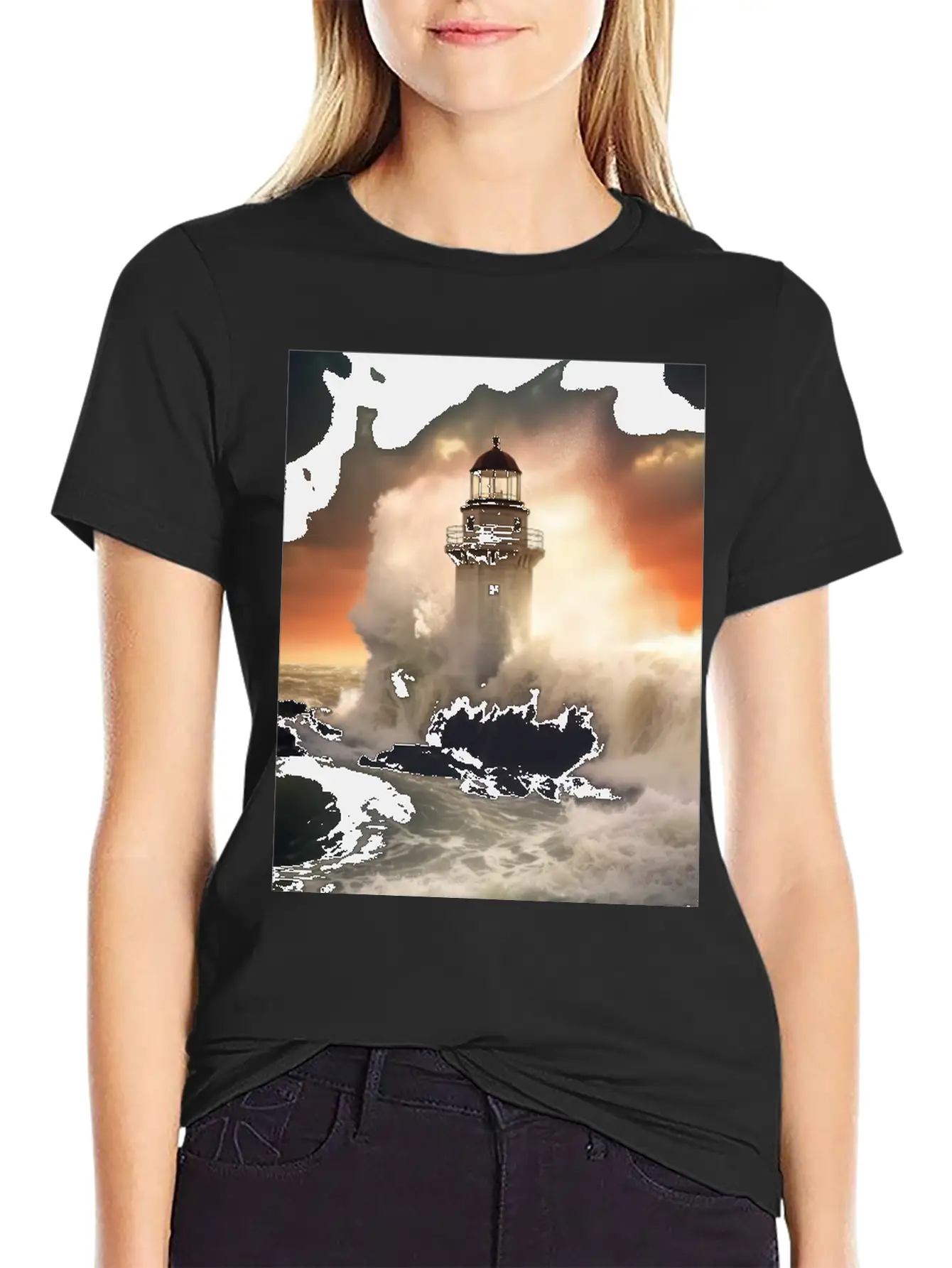 Stormwatch Spire Unisex Short Sleeve Soft Cotton T-Shirt – Casual Everyday Wear