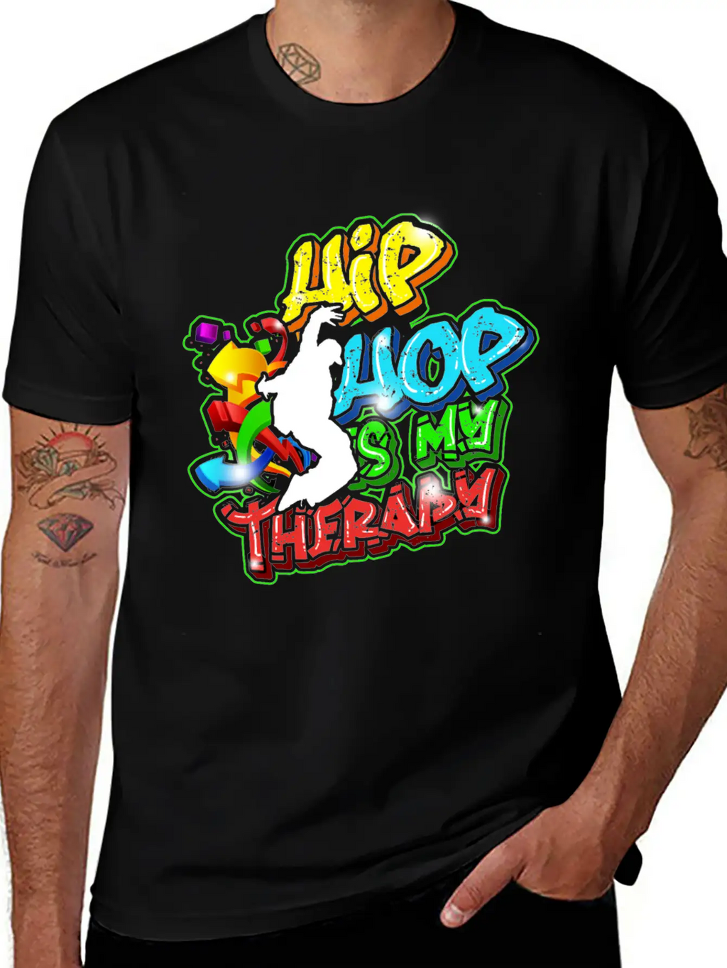 Street Dance Hip Hop Rap Gift Techno Bboy MC Unisex Casual T-Shirt – Clean Design For Daily Comfort