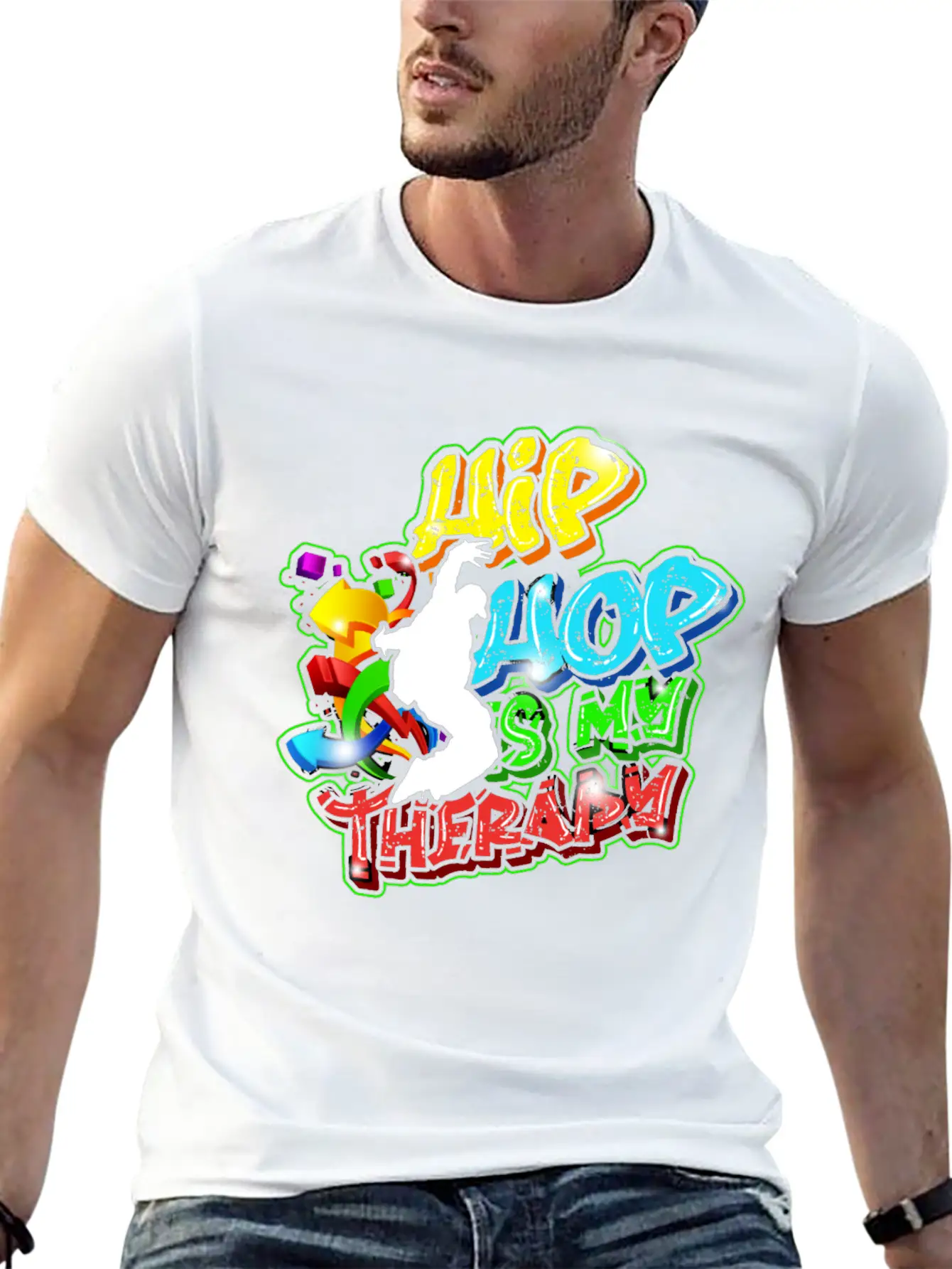 Street Dance Hip Hop Rap Gift Techno Bboy MC Unisex Casual T-Shirt – Clean Design For Daily Comfort