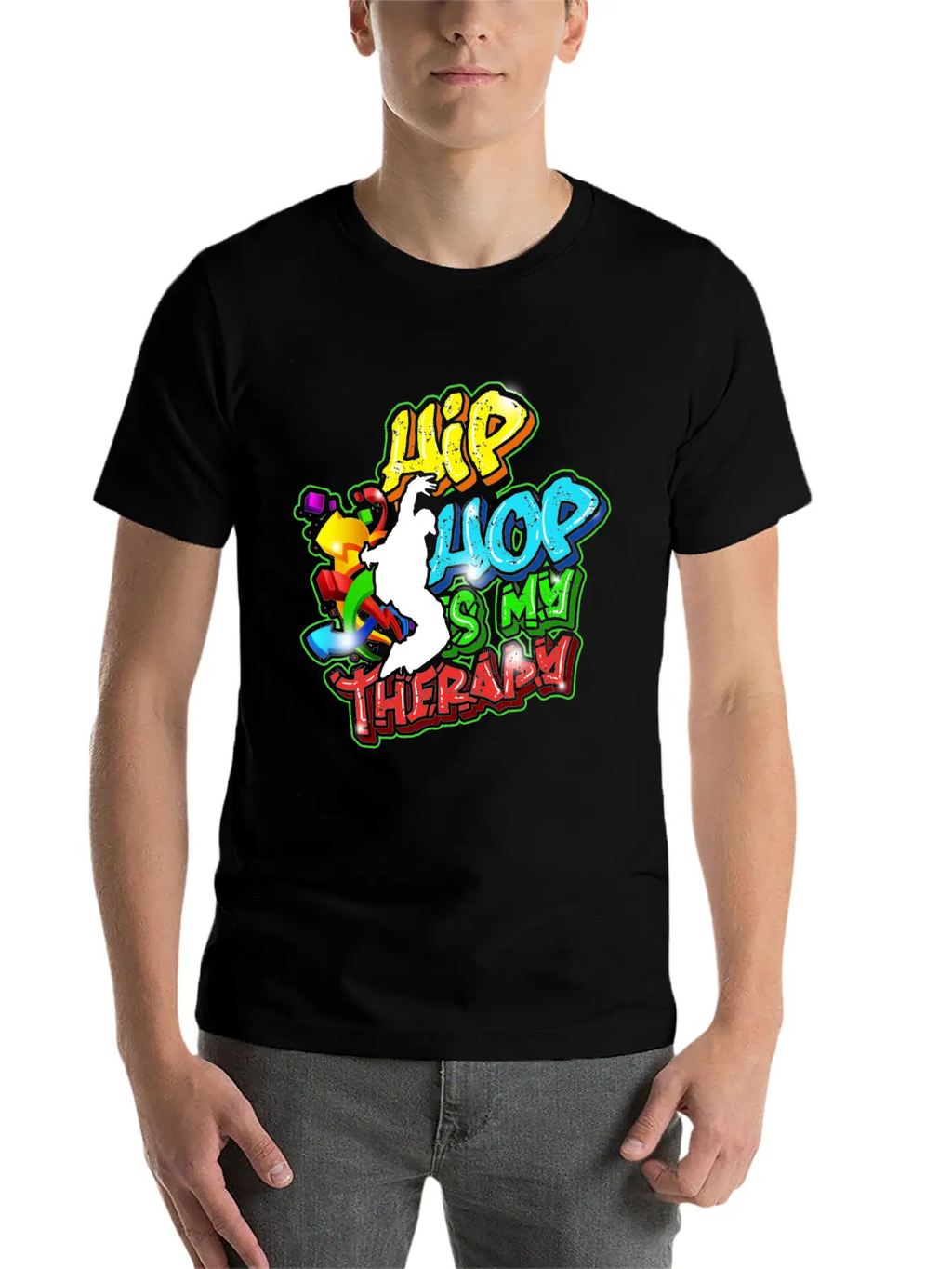 Street Dance Hip Hop Rap Gift Techno Bboy MC Unisex Casual T-Shirt – Clean Design For Daily Comfort