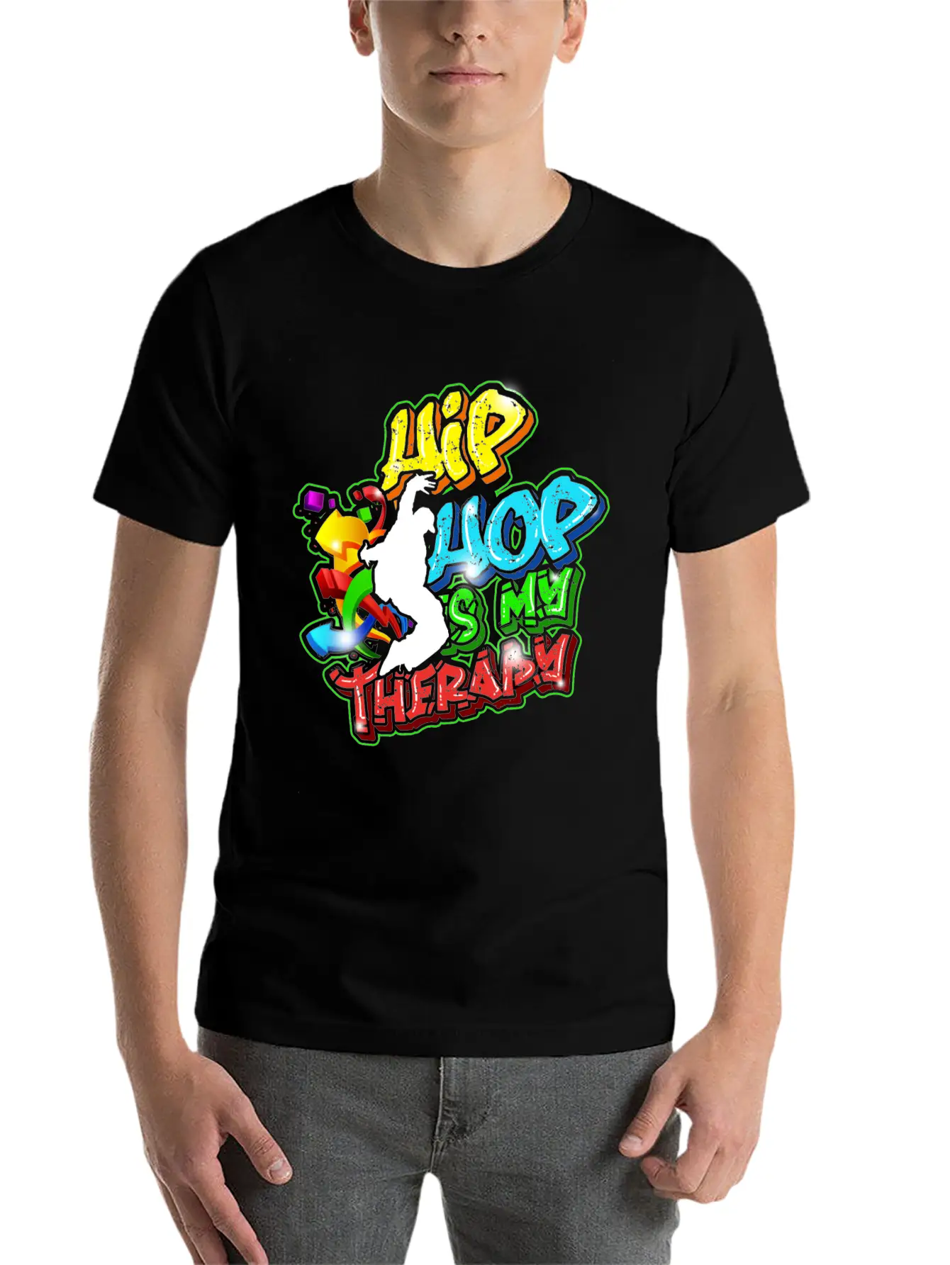 Street Dance Hip Hop Rap Gift Techno Bboy MC Unisex Casual T-Shirt – Clean Design For Daily Comfort